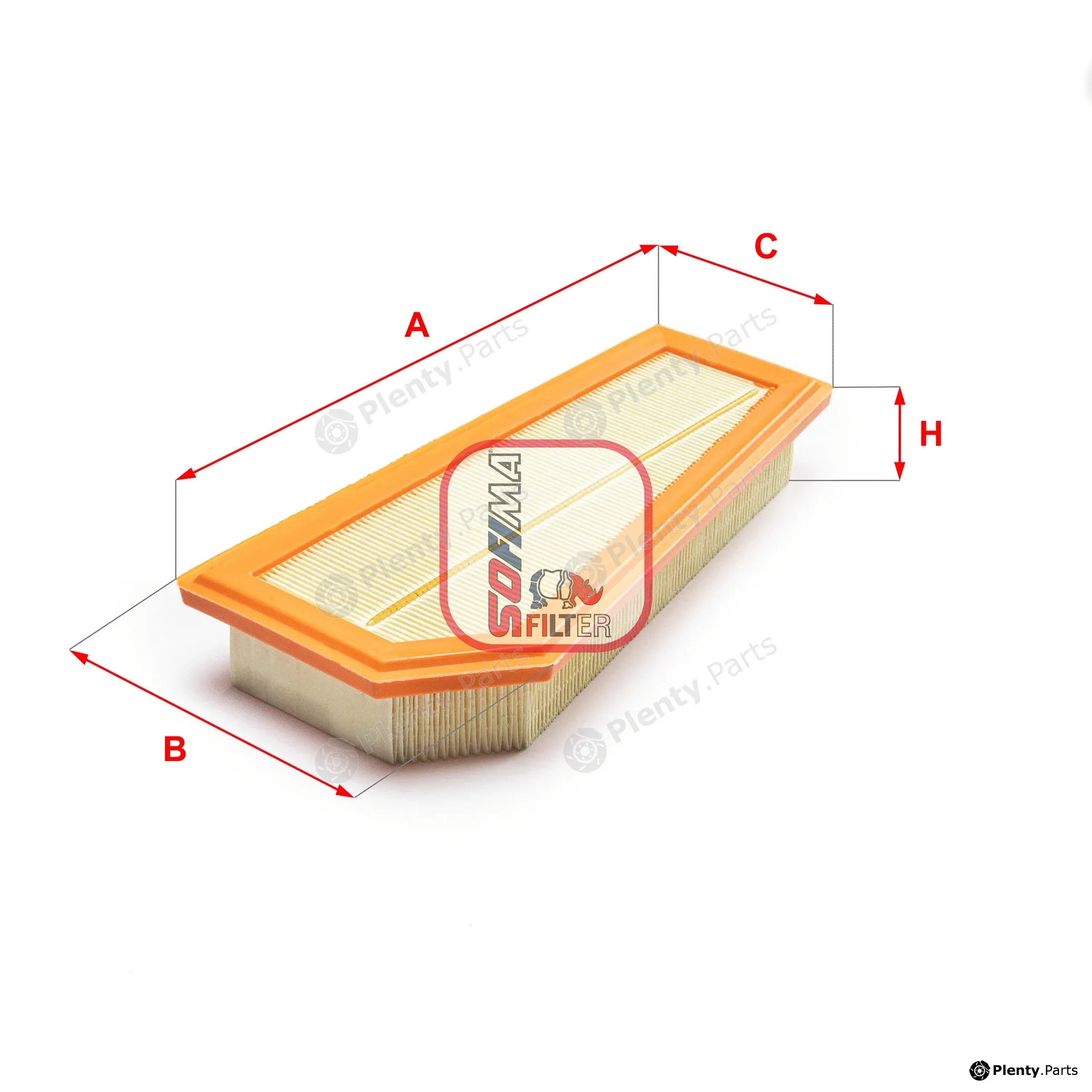 Sofima S3A60A — Air Filter