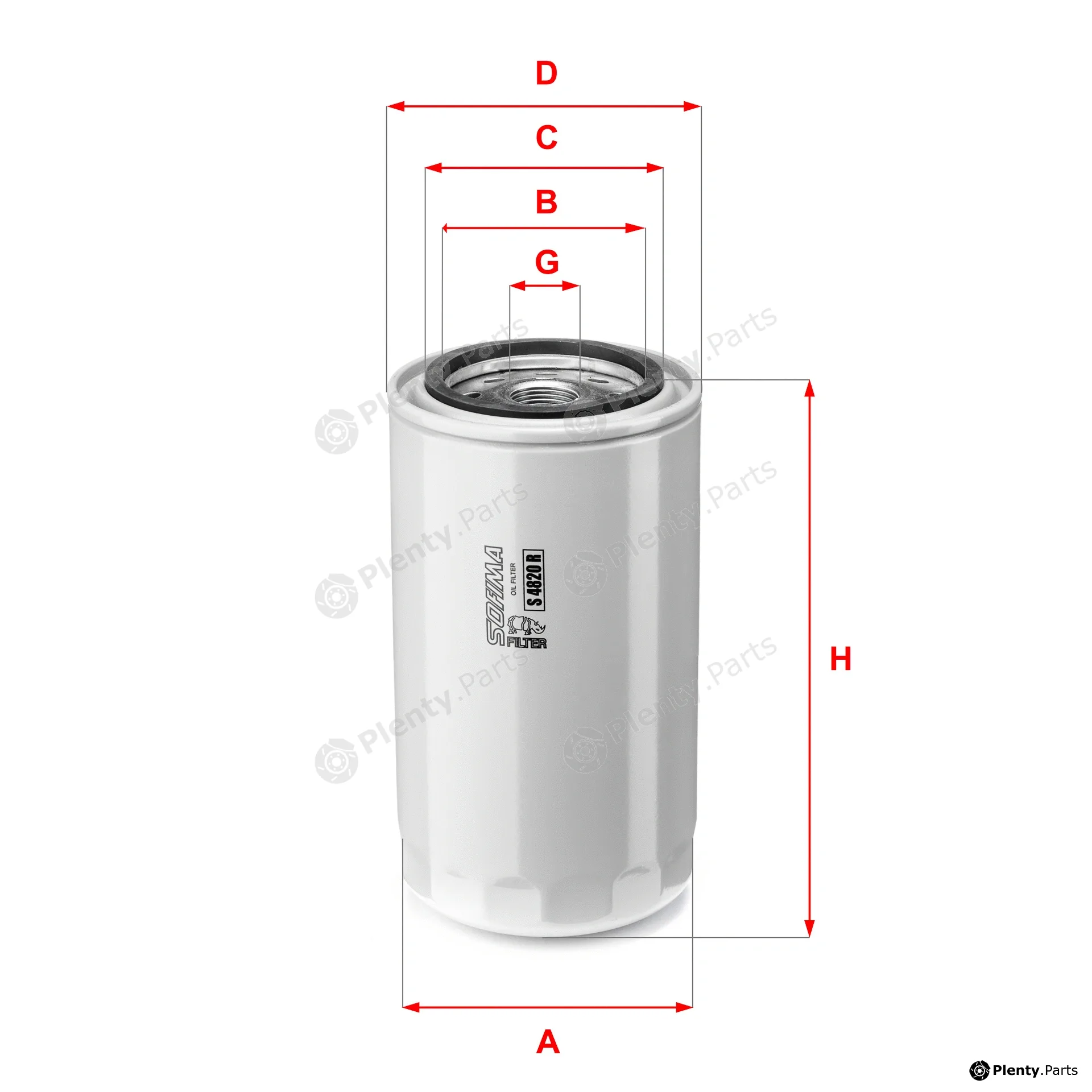 Sofima S4820R — Oil Filter