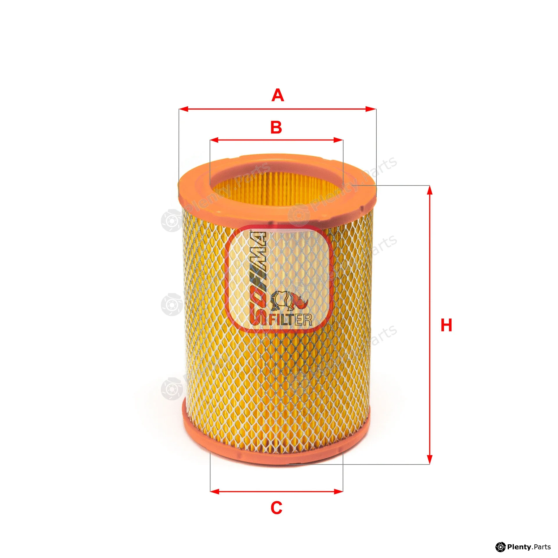 Sofima S0680A — Air Filter