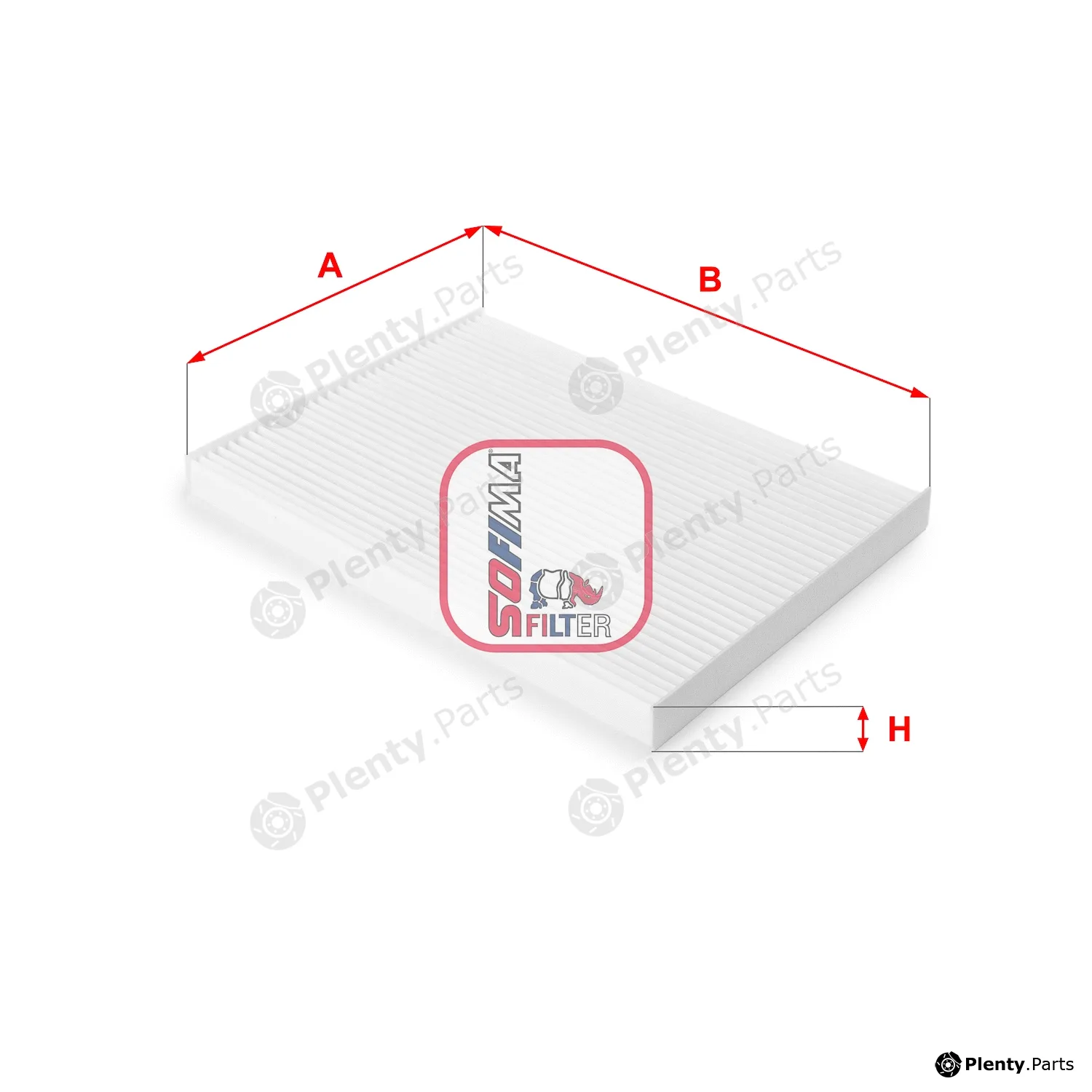 Sofima S3146C — Filter, cabin air