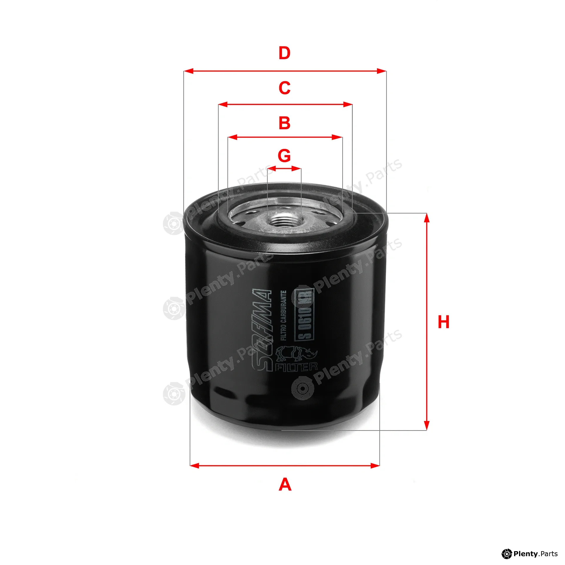 Sofima S0610NR — Fuel Filter