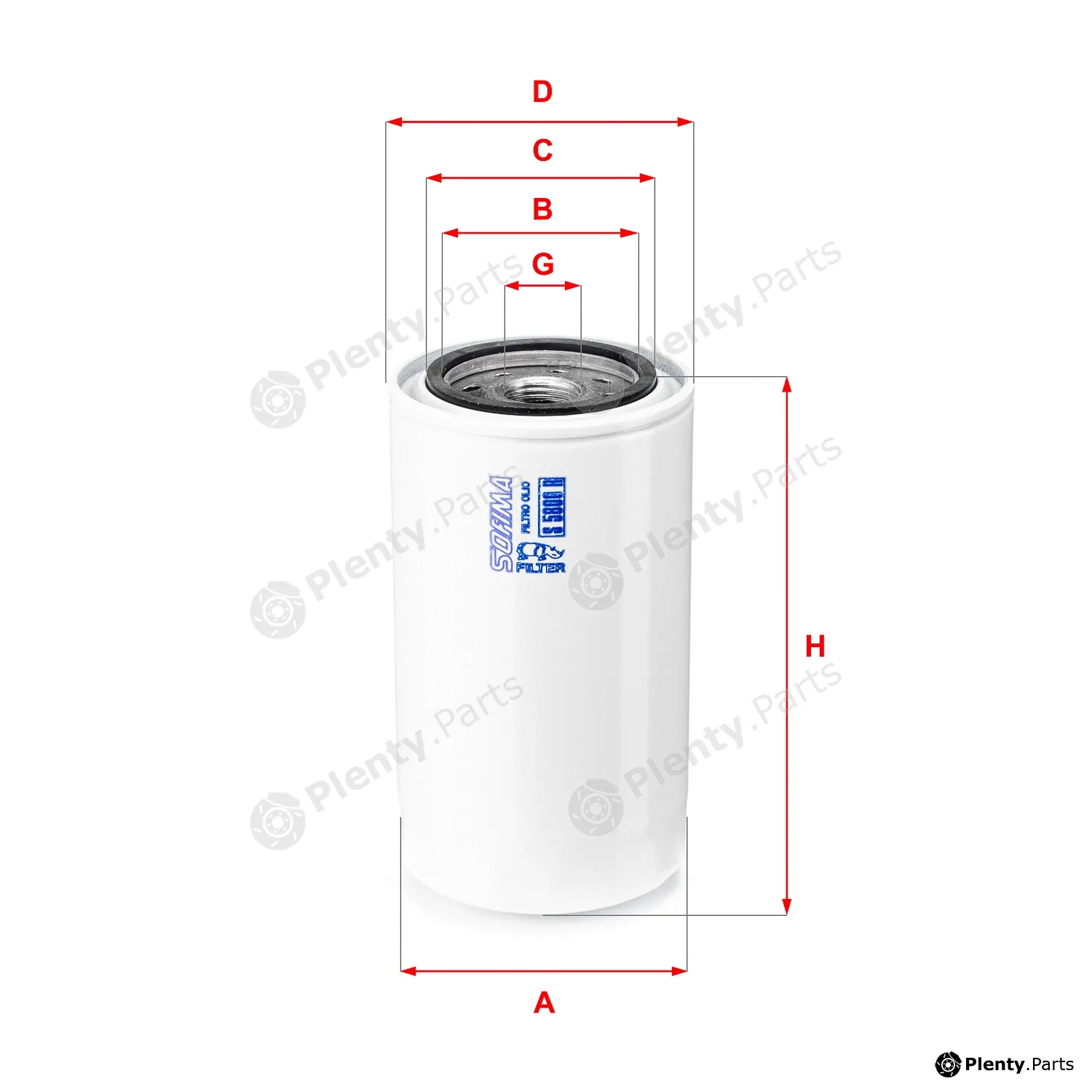 Sofima S5800R — Oil Filter