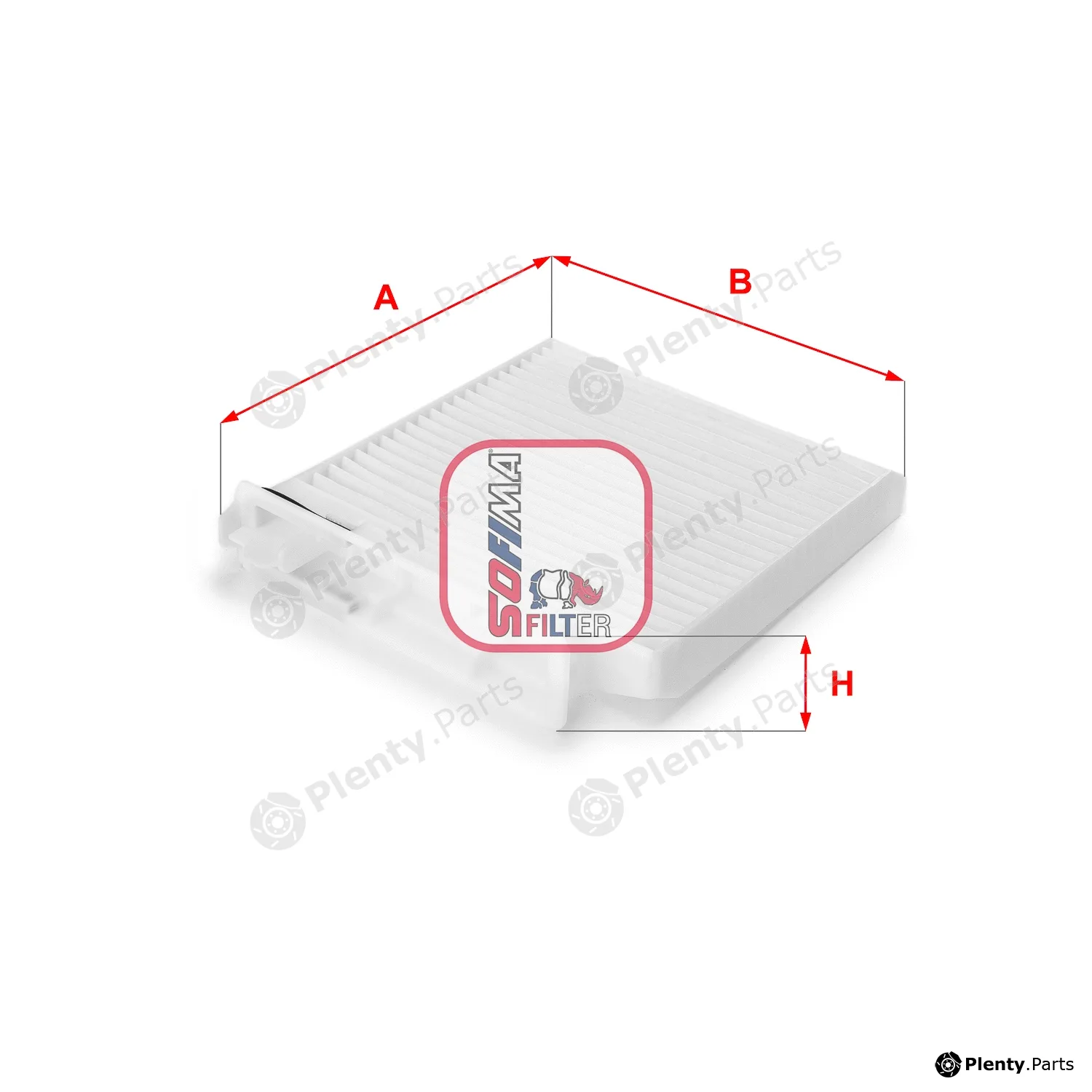 Sofima S3104C — Filter, cabin air
