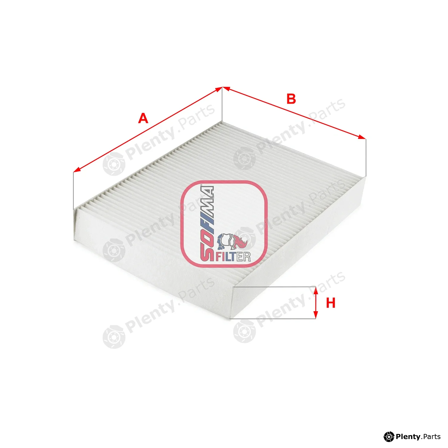Sofima S3276C — Filter, cabin air