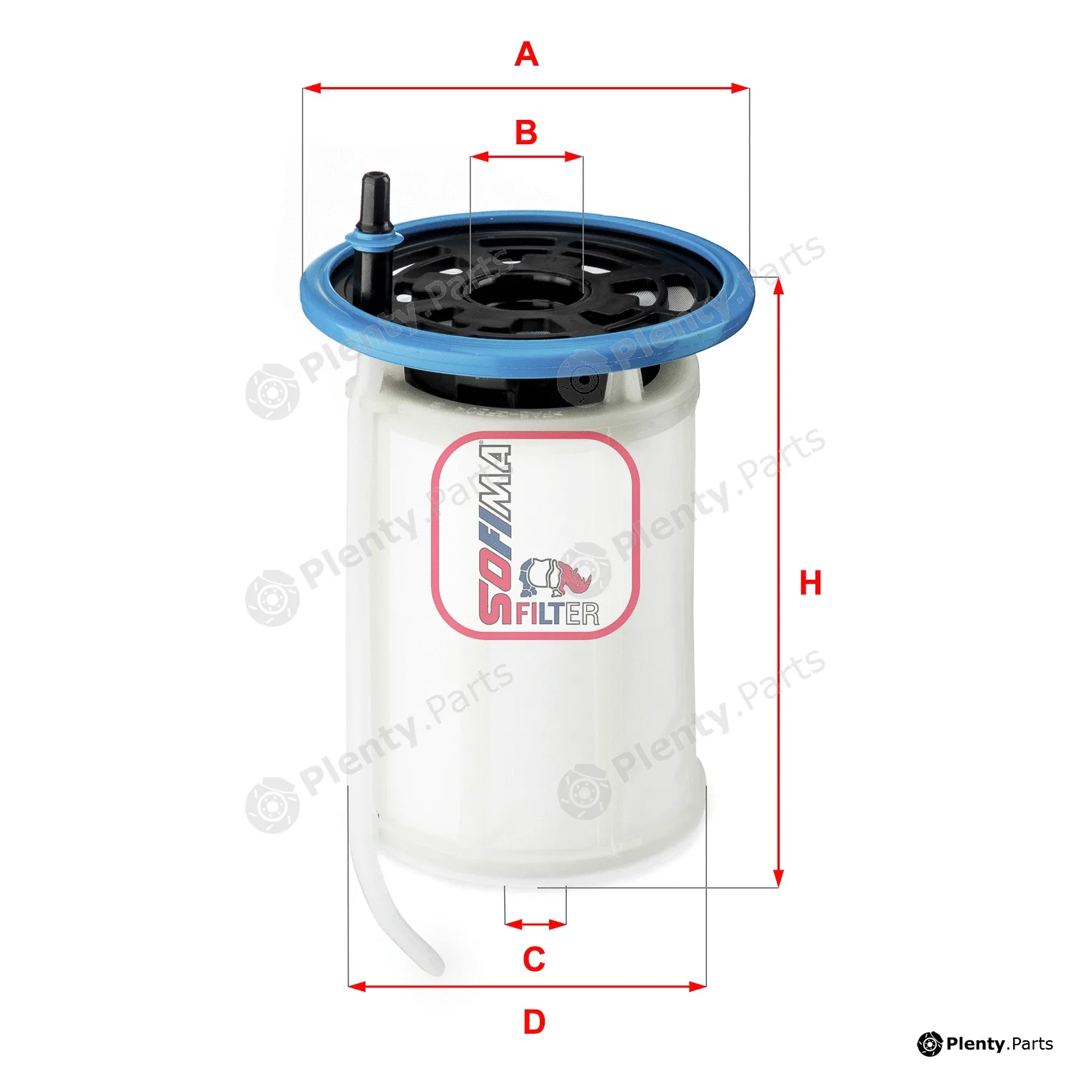 Sofima S6079NE — Fuel Filter