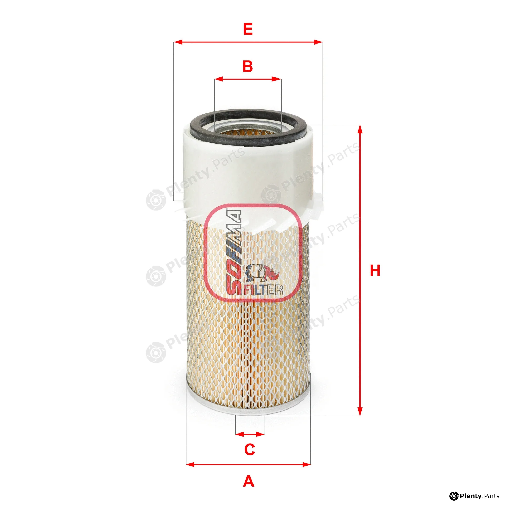 Sofima S2950A — Air Filter