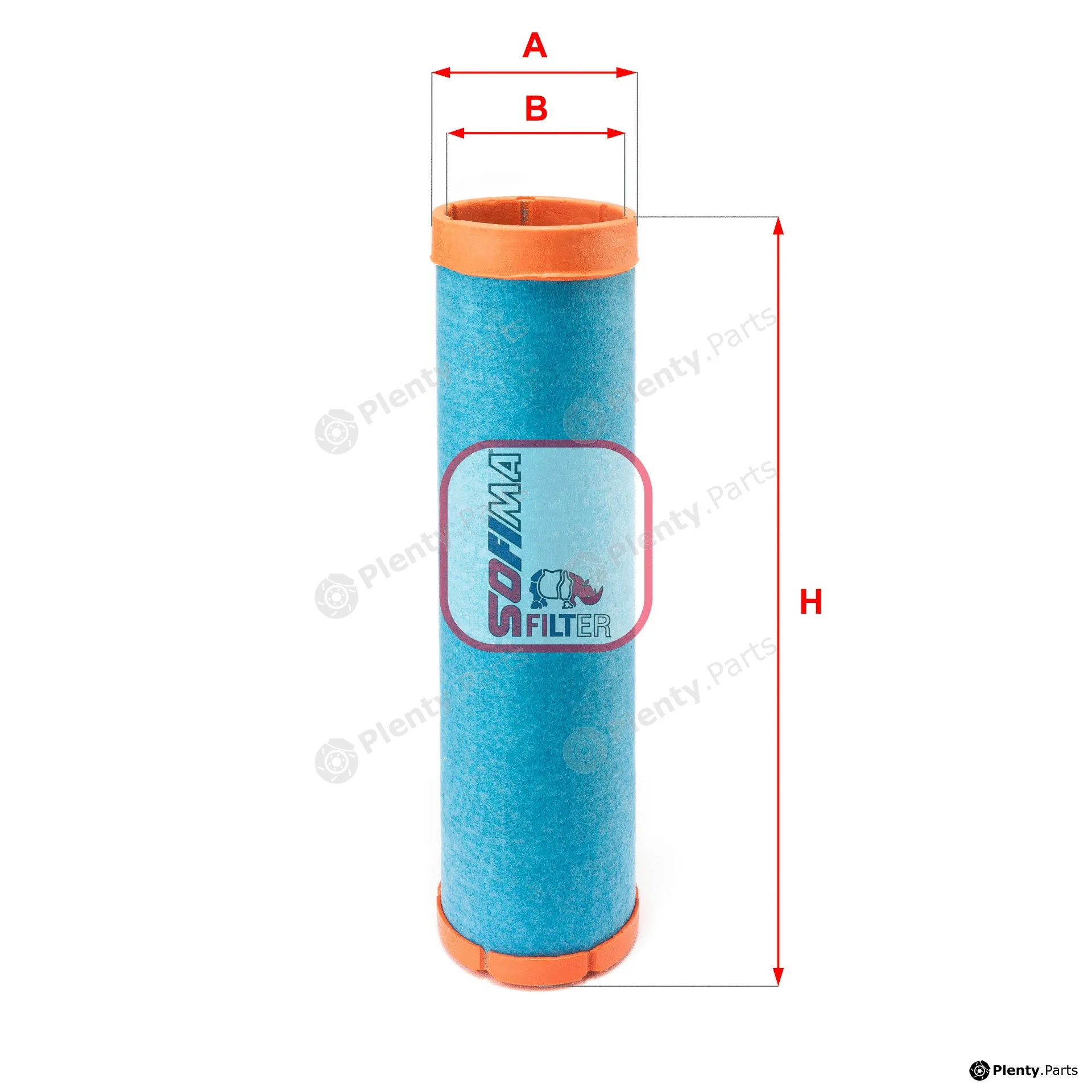 Sofima S7507A — Secondary Air Filter