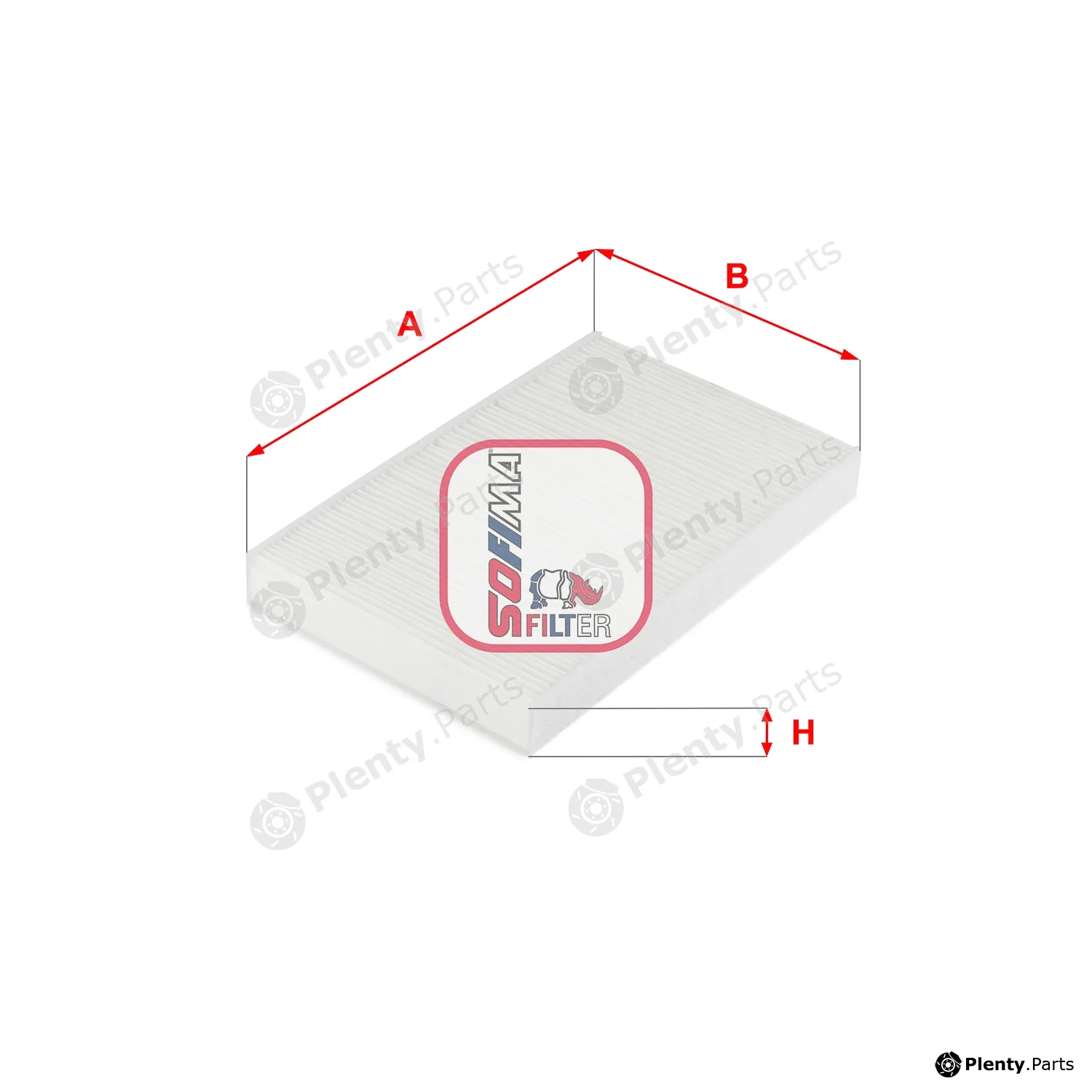 Sofima S3242C — Filter, cabin air