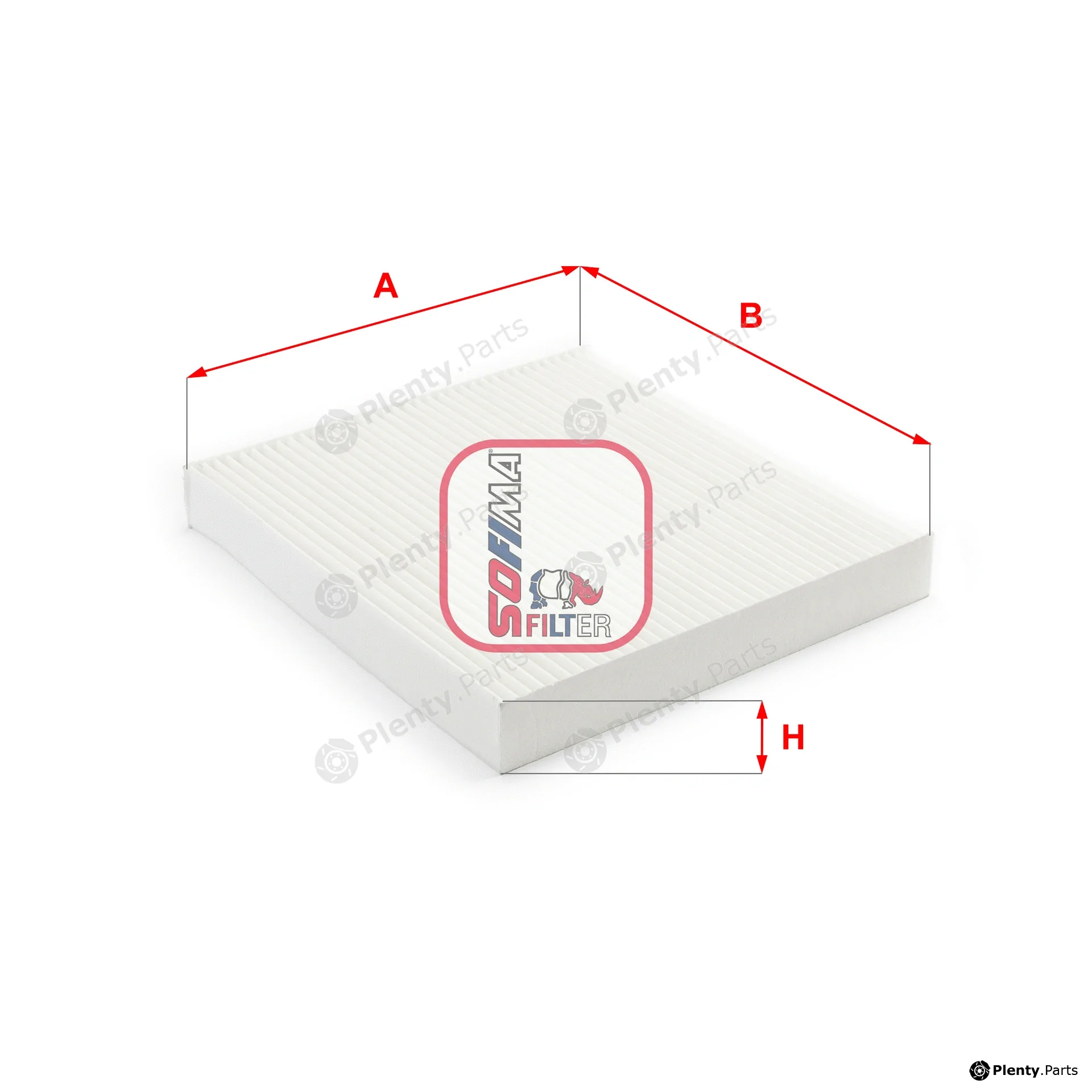 Sofima S3383C — Filter, cabin air