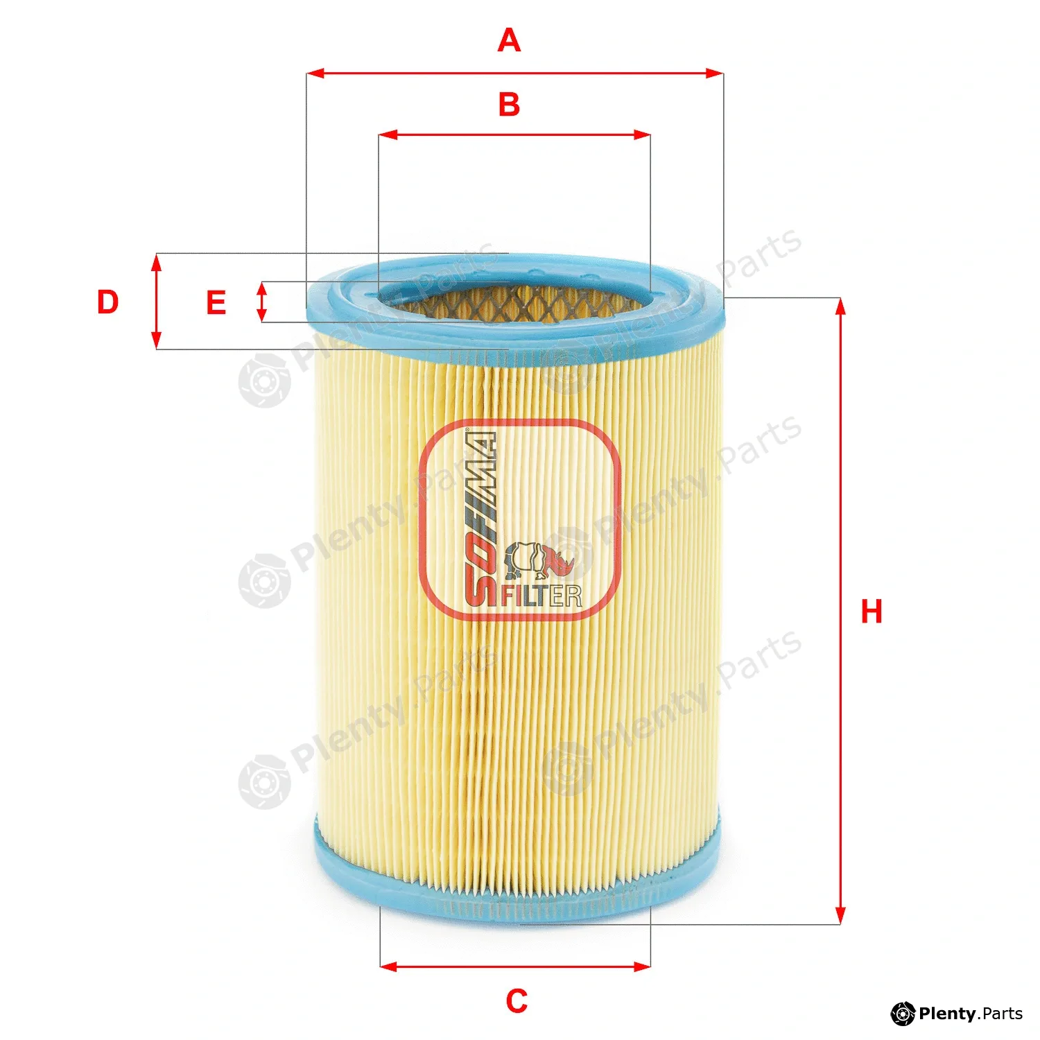 Sofima S7252A — Air Filter