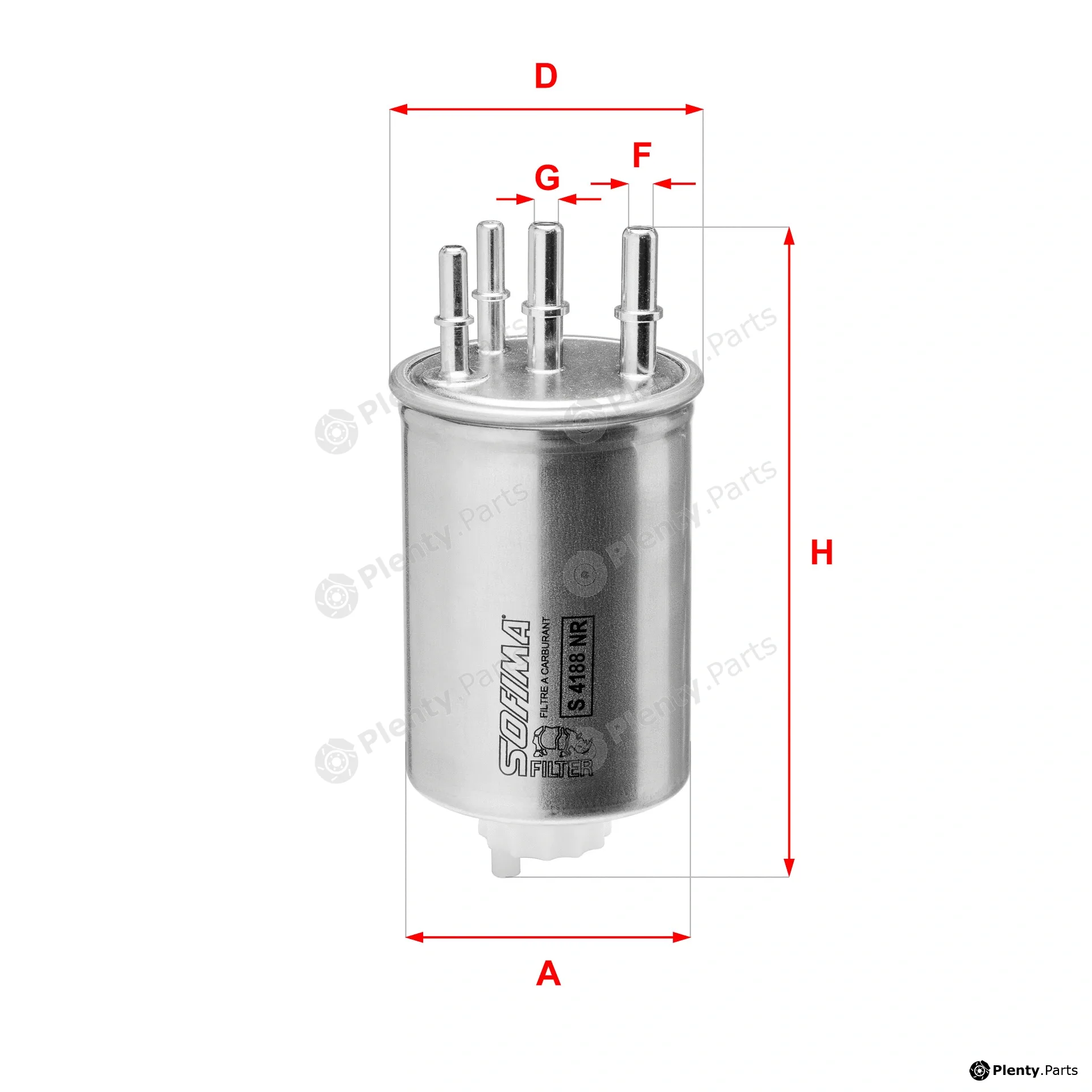 Sofima S4188NR — Fuel Filter