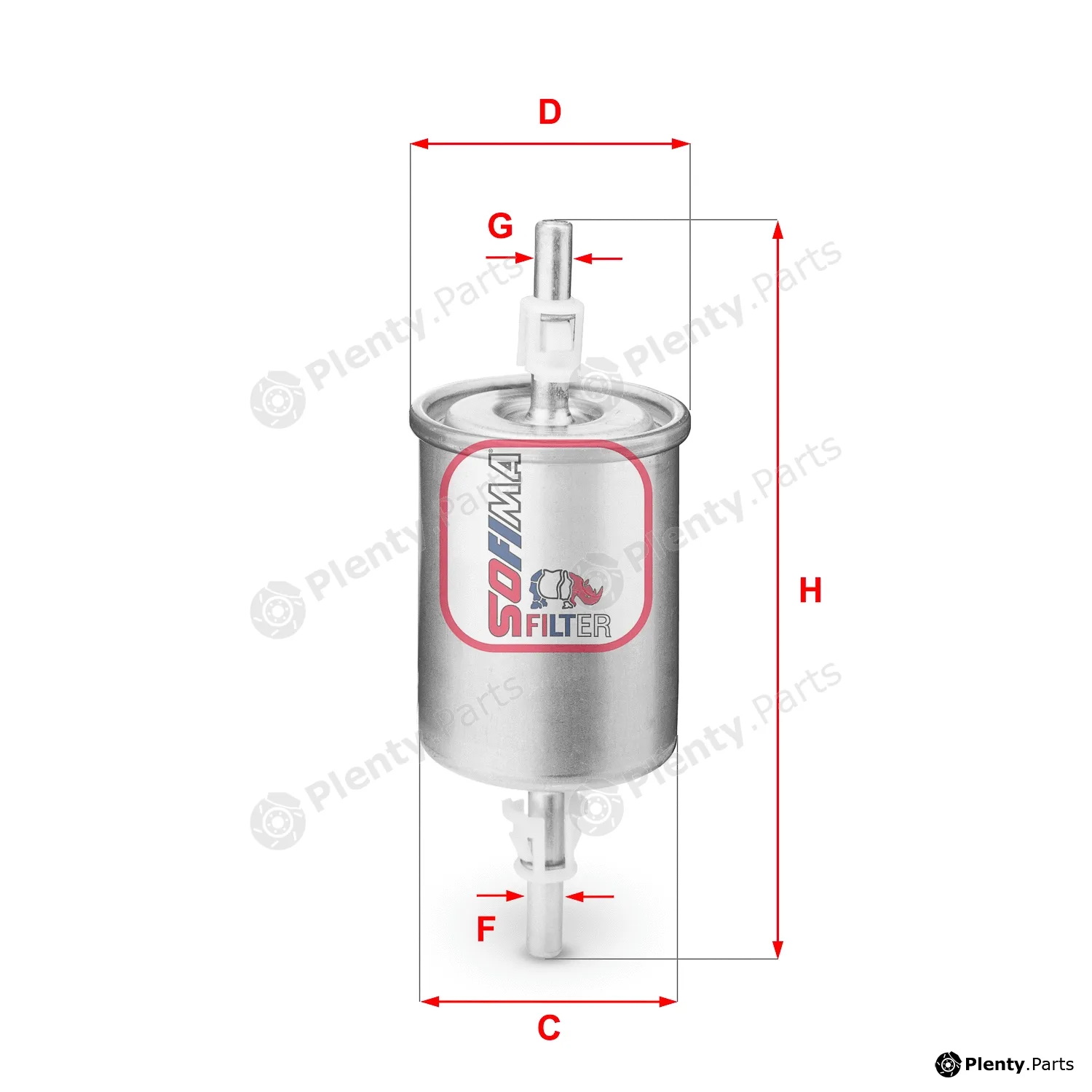 Sofima S1515B — Fuel Filter