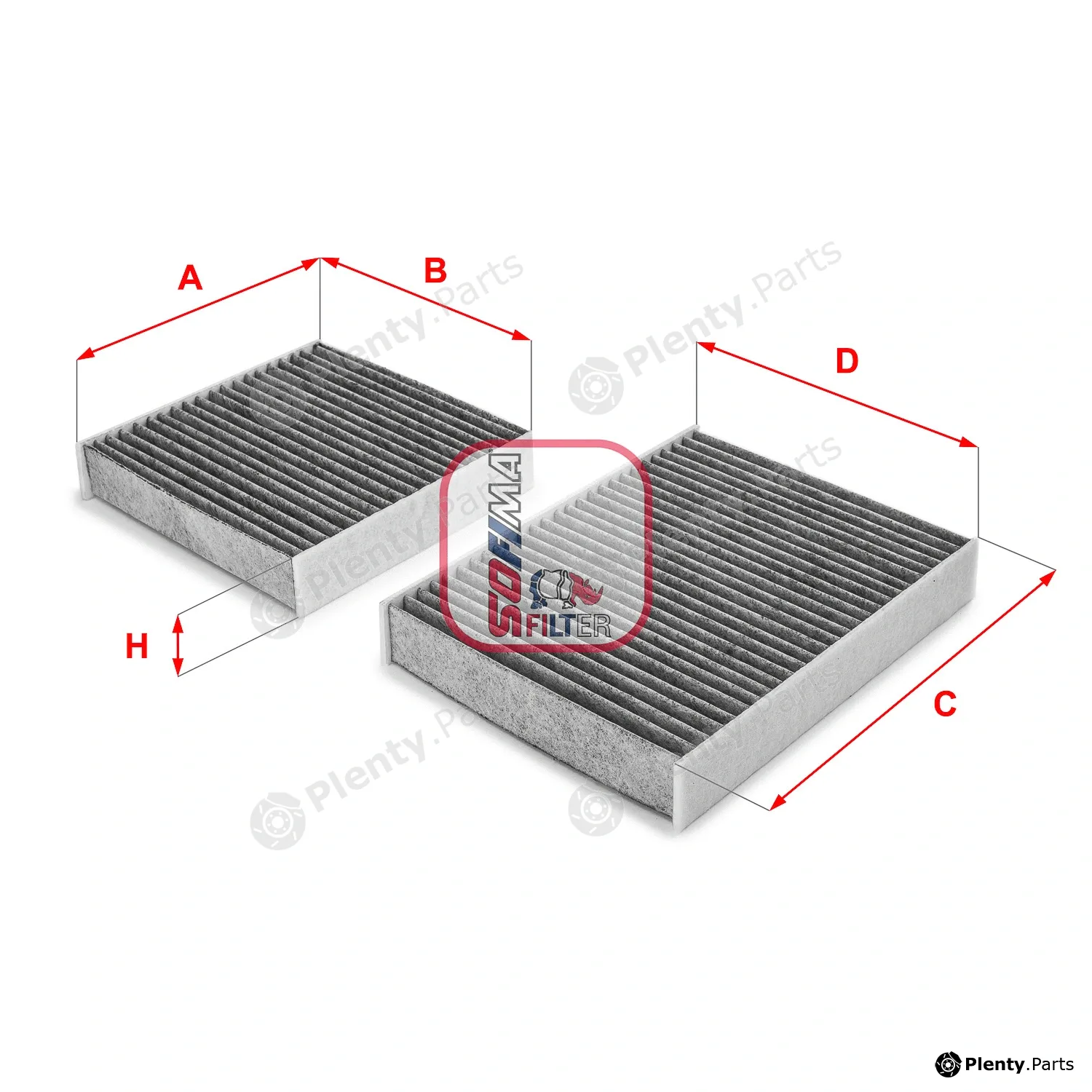 Sofima S4164CA — Filter, cabin air