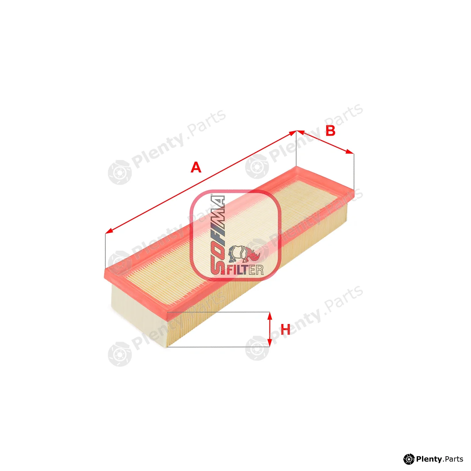 Sofima S6702A — Air Filter