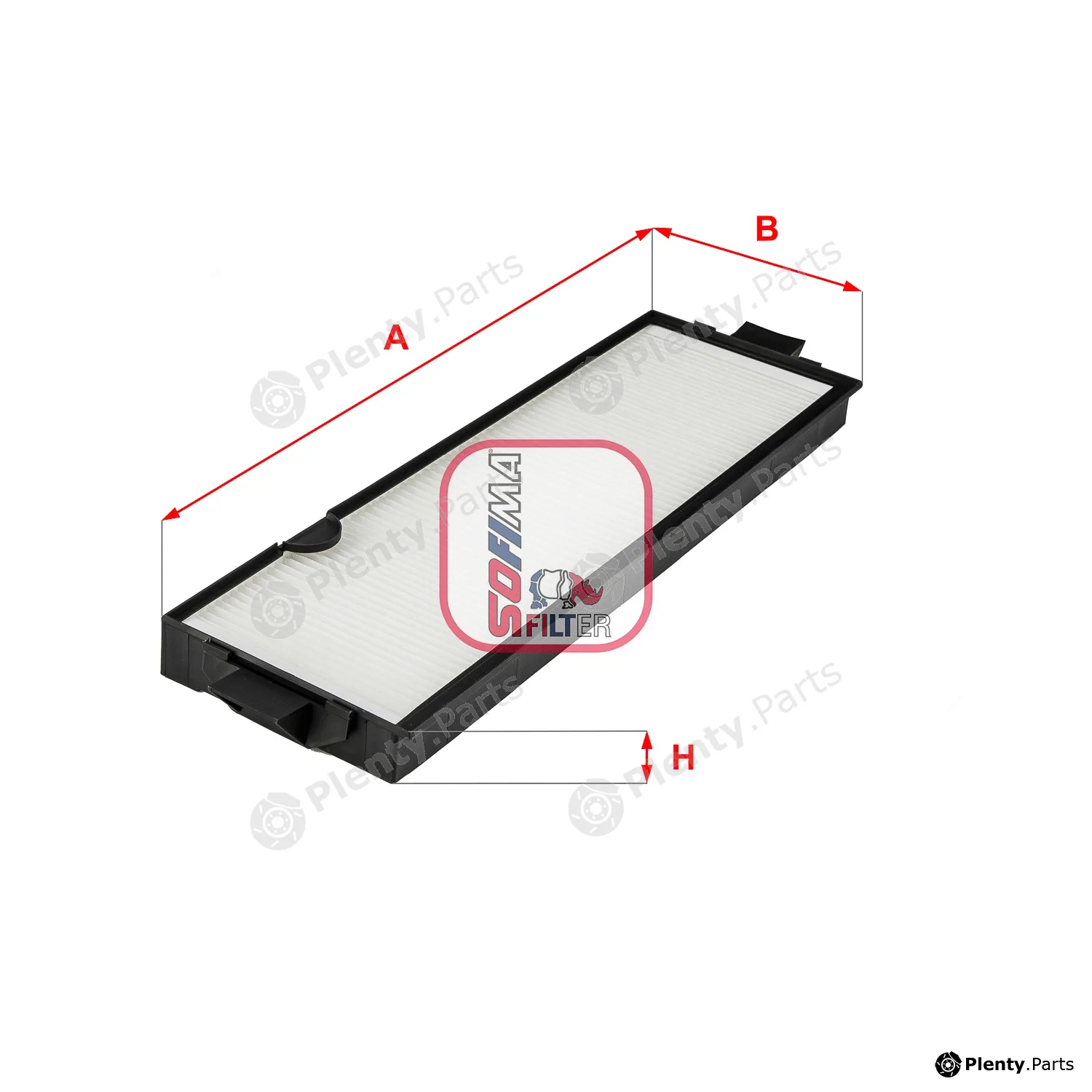 Sofima S3244C — Filter, cabin air