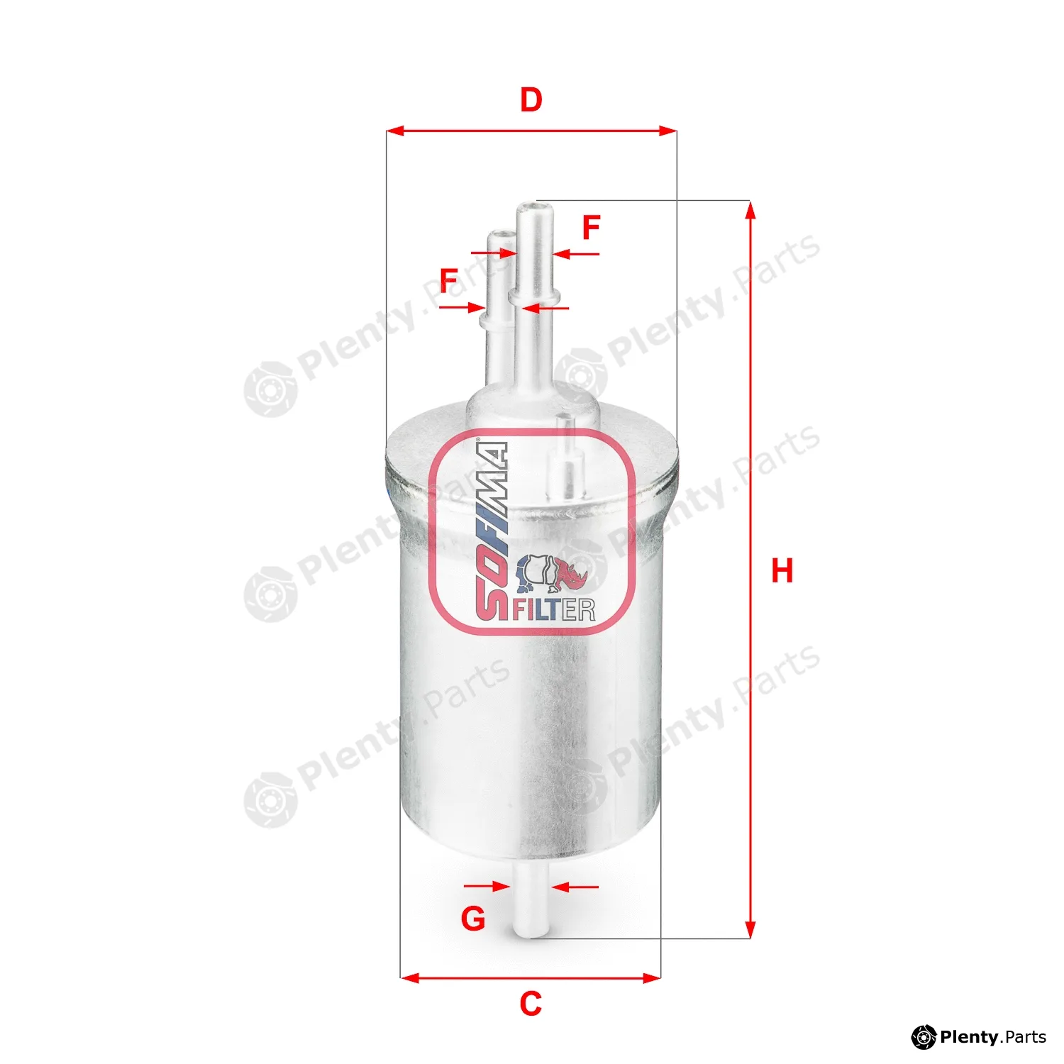 Sofima S1840B — Fuel Filter