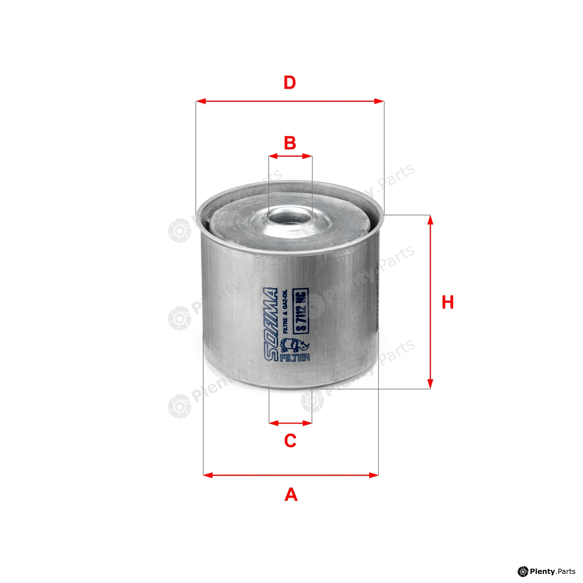 Sofima S7112NC — Fuel Filter