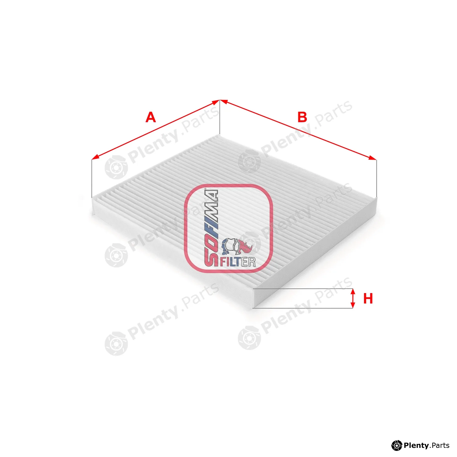 Sofima S3125C — Filter, cabin air