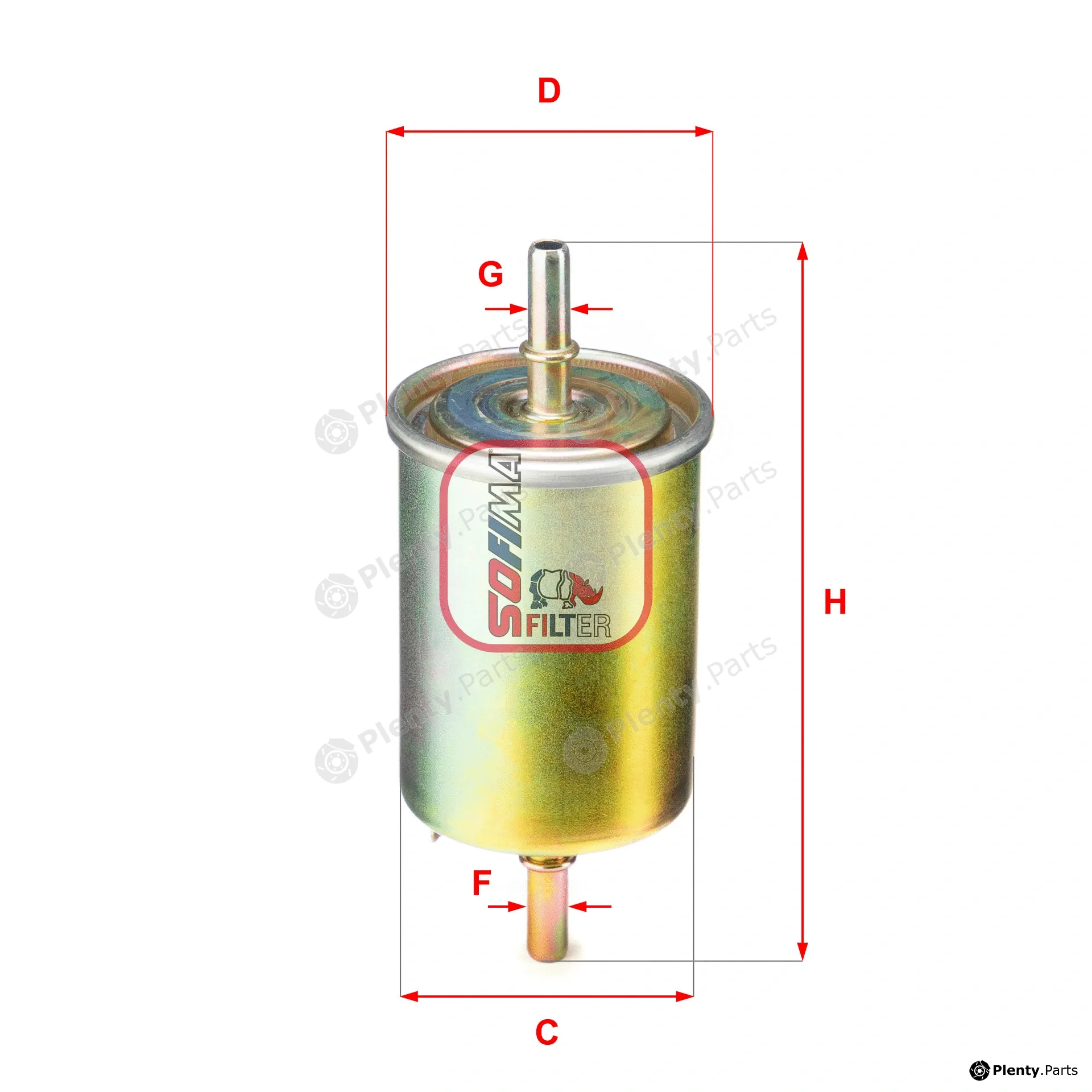 Sofima S1850B — Fuel Filter