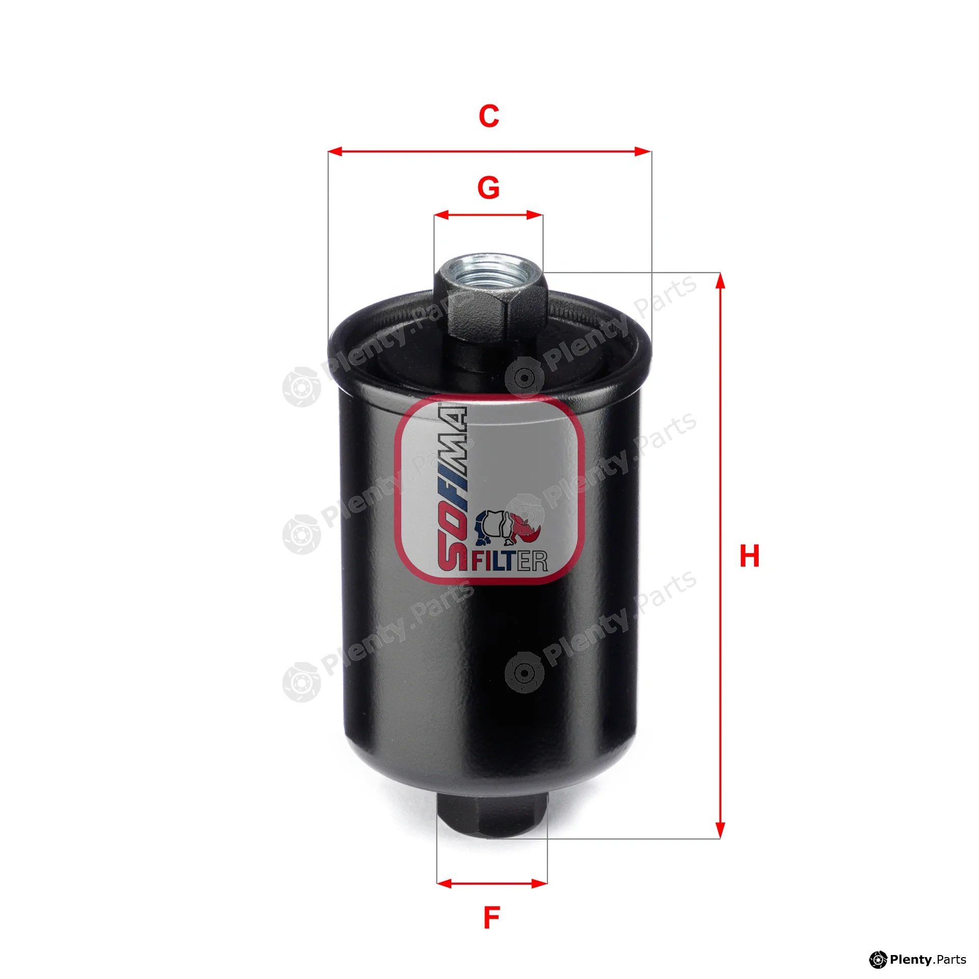 Sofima S1741B — Fuel Filter