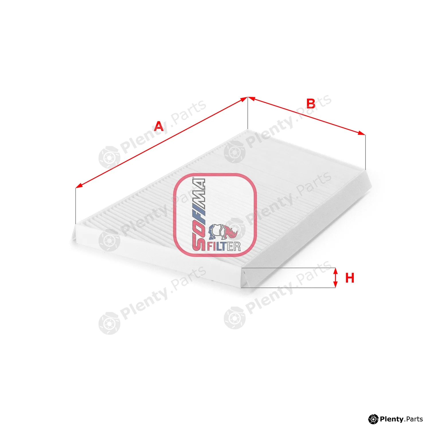 Sofima S3094C — Filter, cabin air