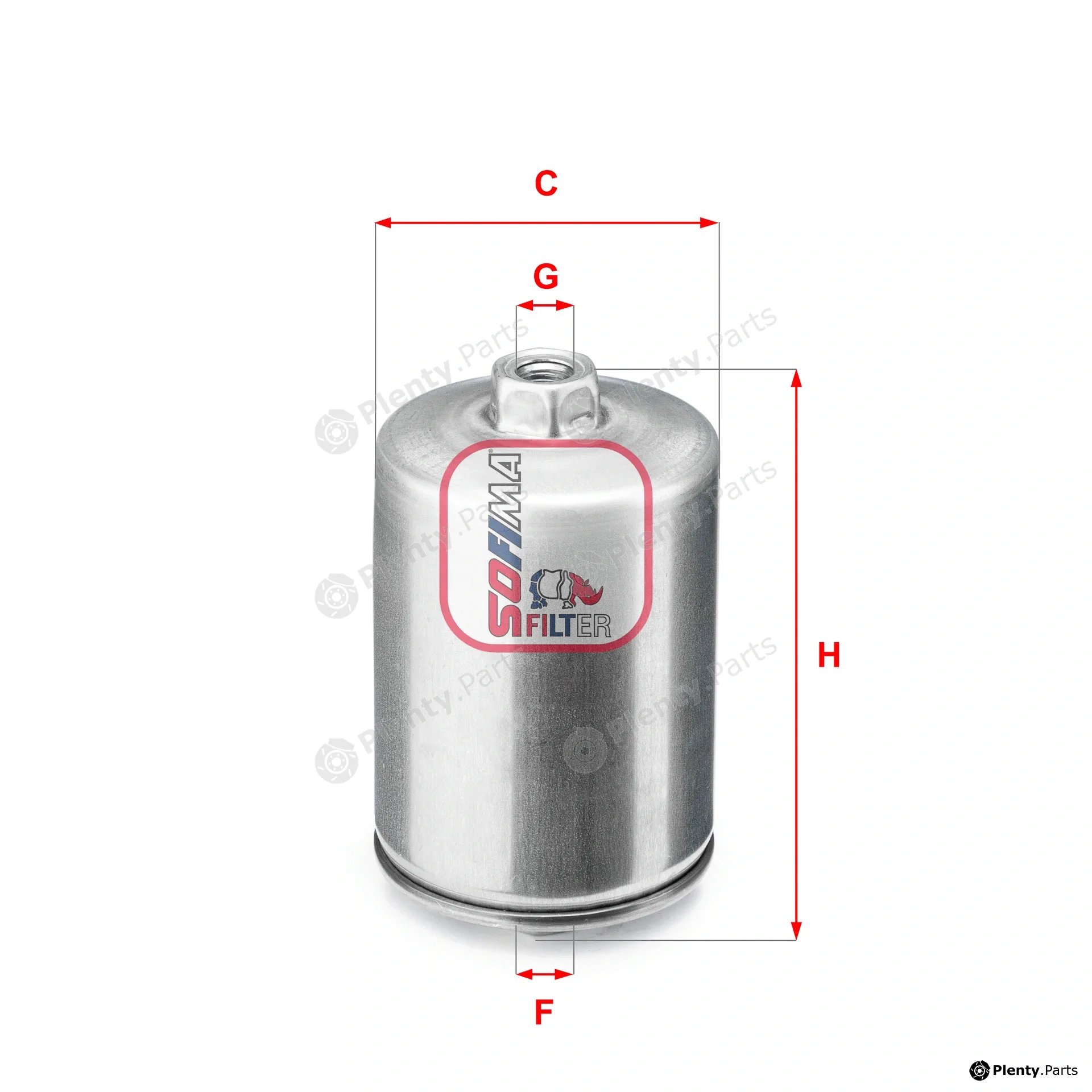 Sofima S1748B — Fuel Filter