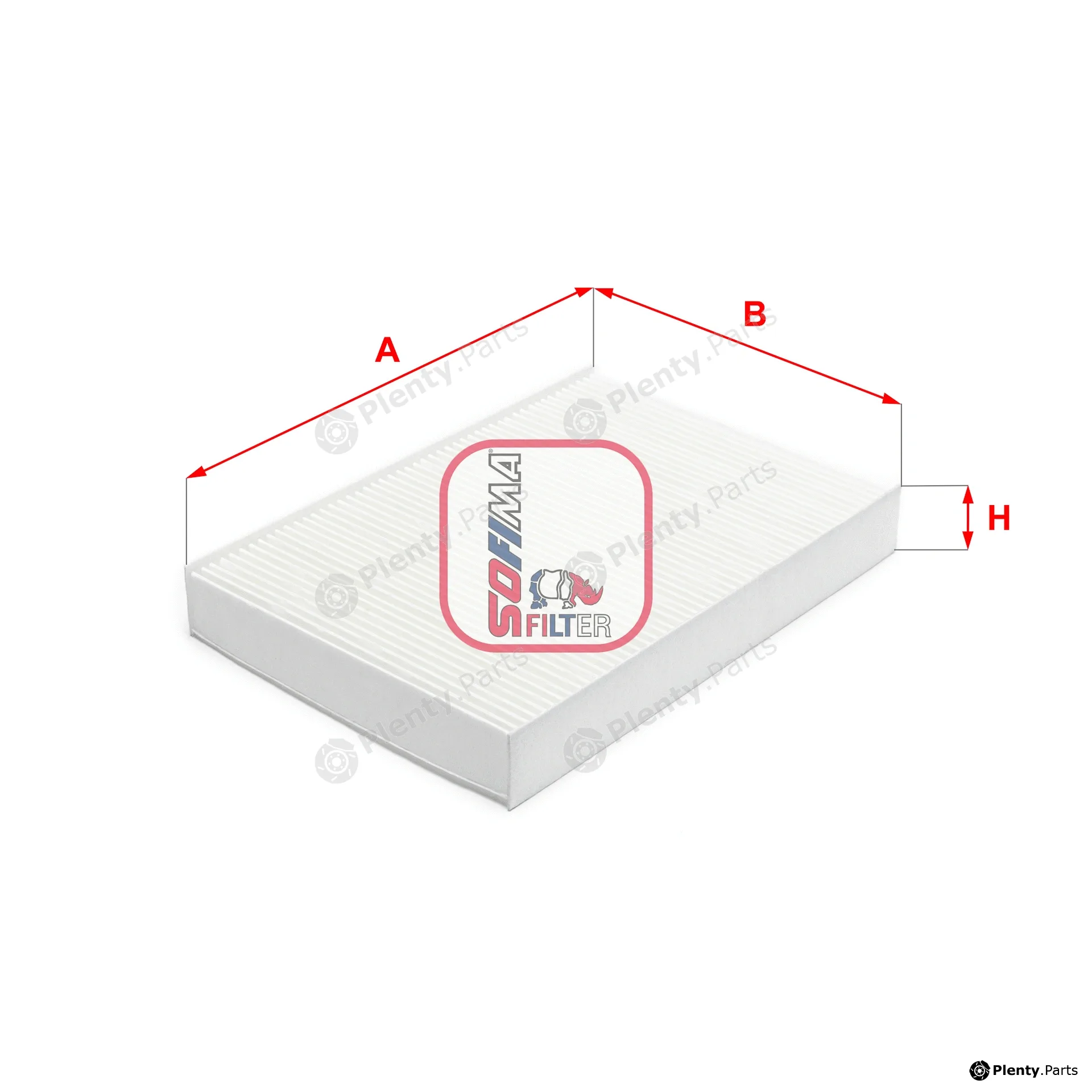 Sofima S3389C — Filter, cabin air