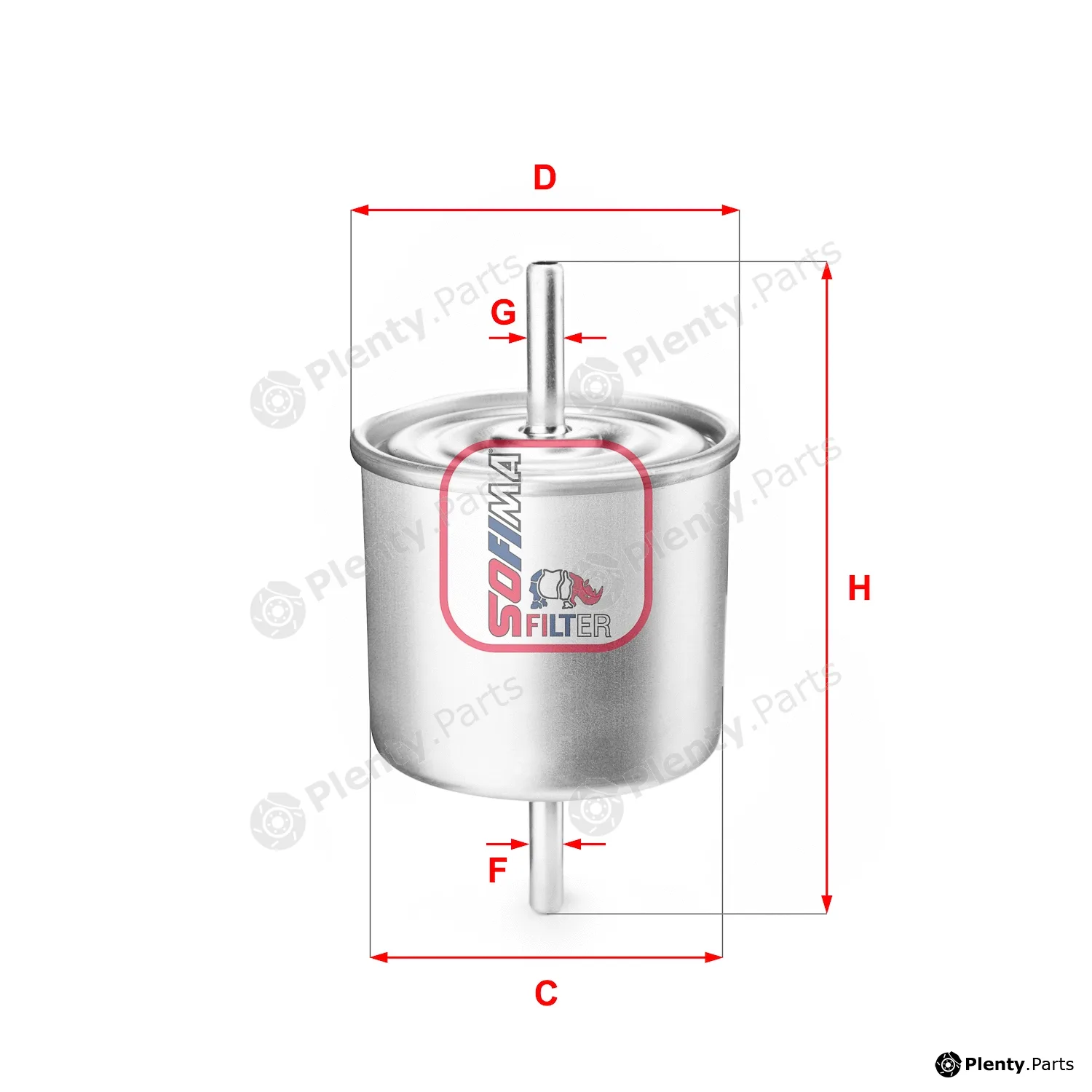 Sofima S1514B — Fuel Filter