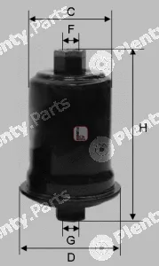 Sofima S1556B — Fuel Filter