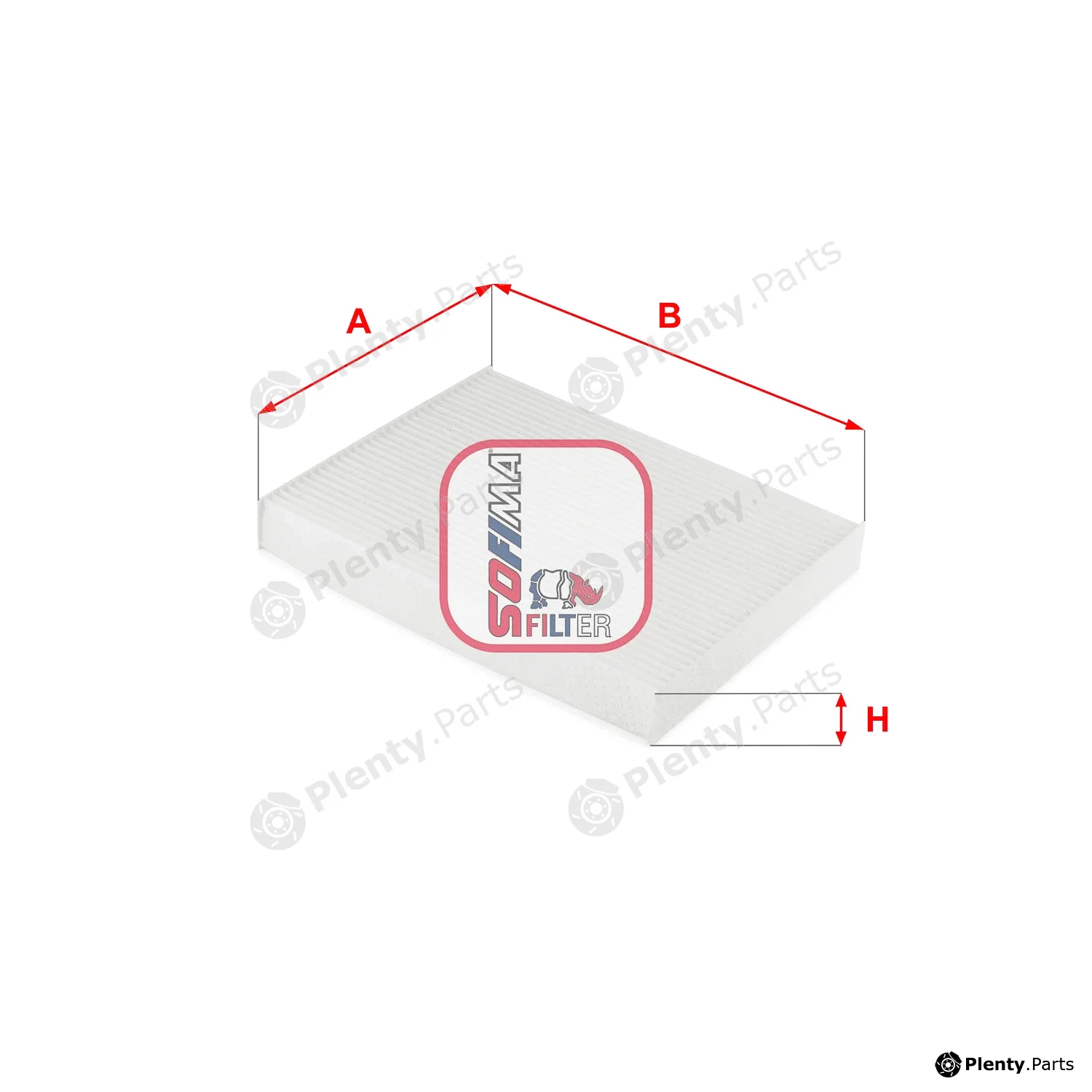 Sofima S3273C — Filter, cabin air