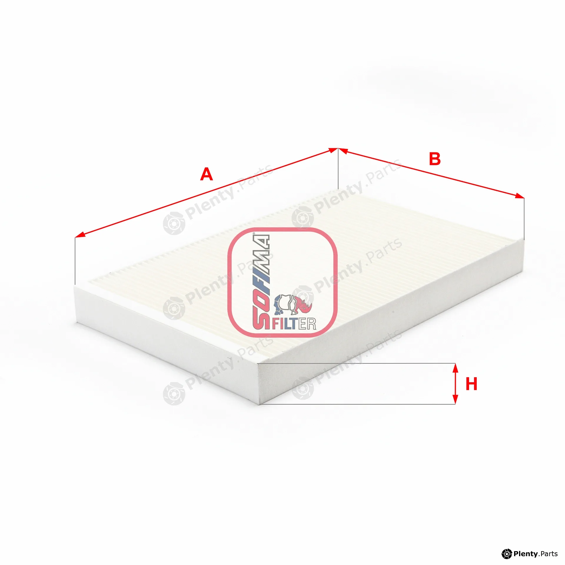 Sofima S3011C — Filter, cabin air