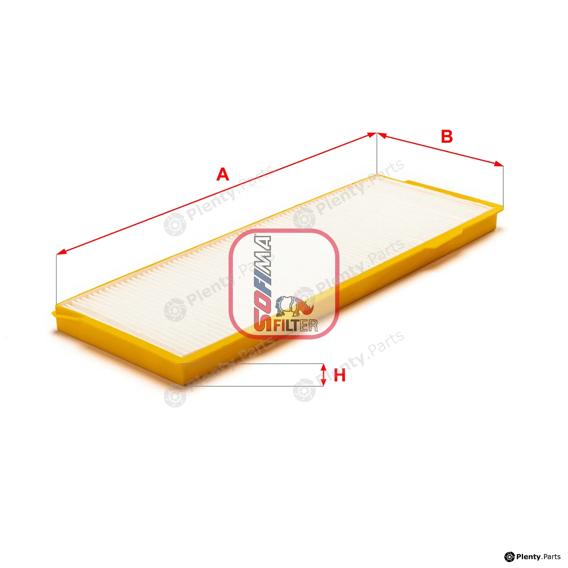 Sofima S3289C — Filter, cabin air