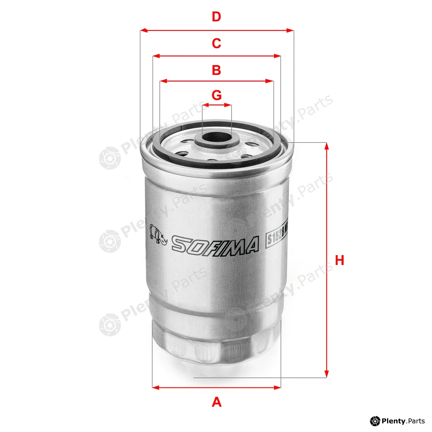 Sofima S1528NR — Fuel Filter