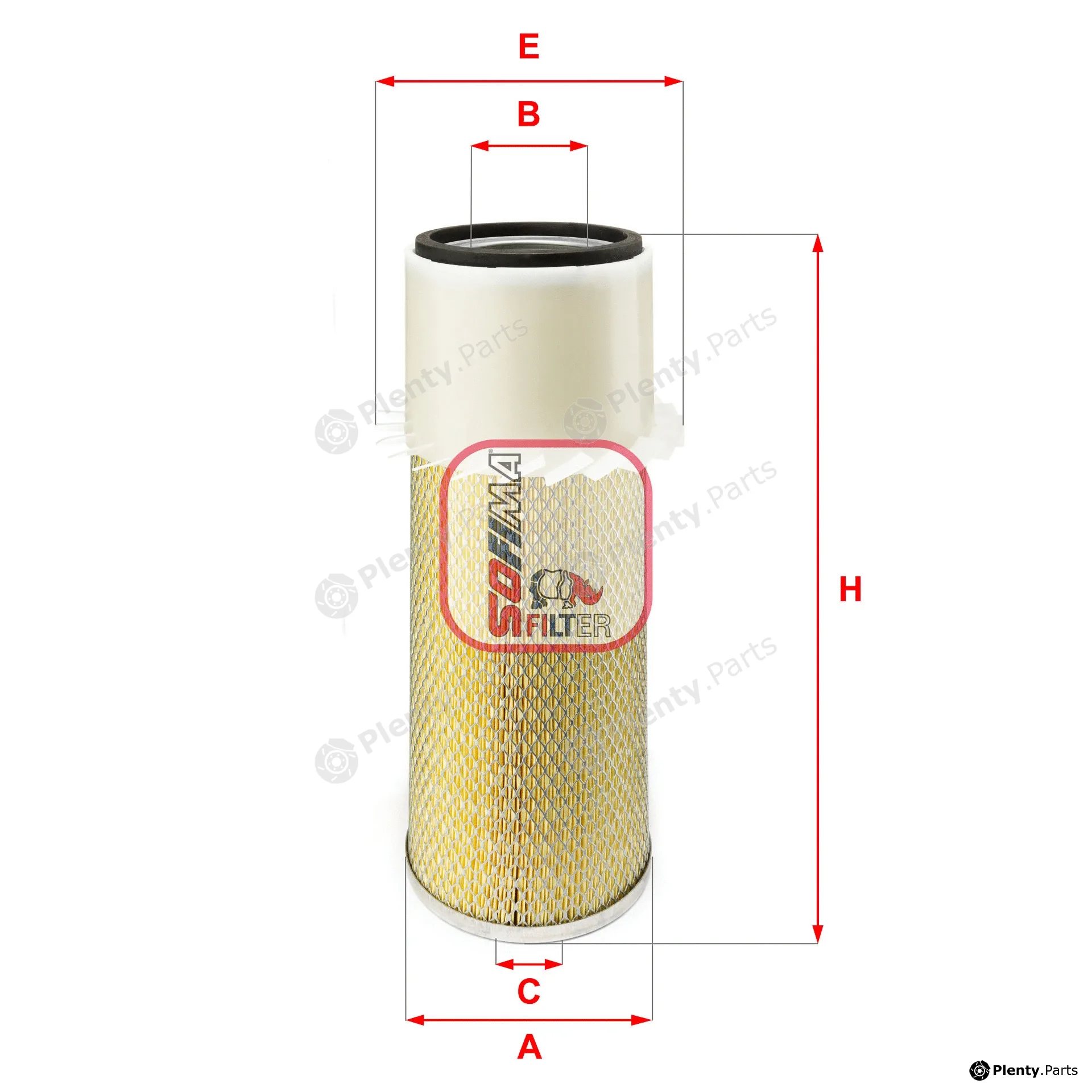 Sofima S0850A — Air Filter