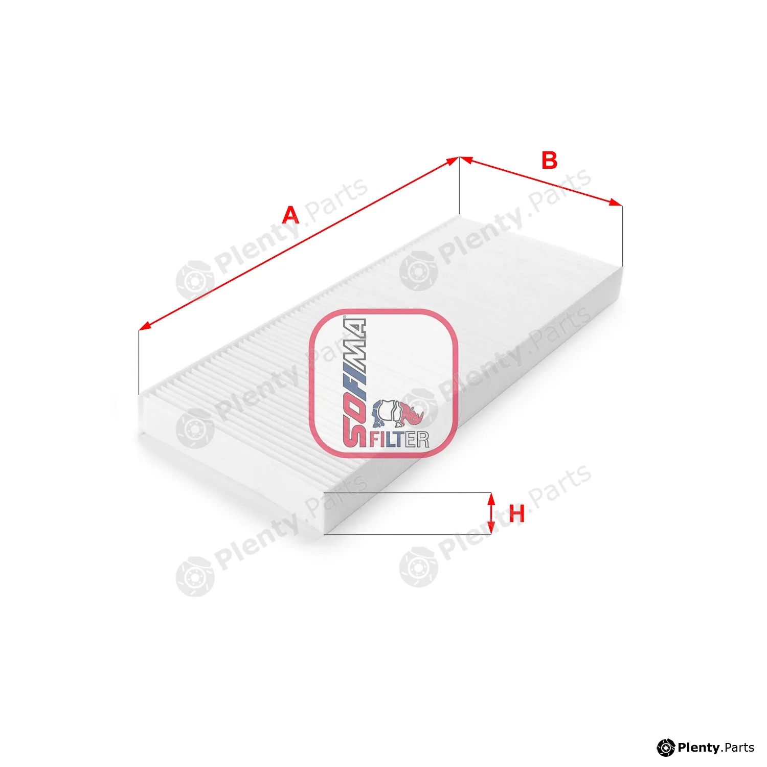 Sofima S3069C — Filter, cabin air