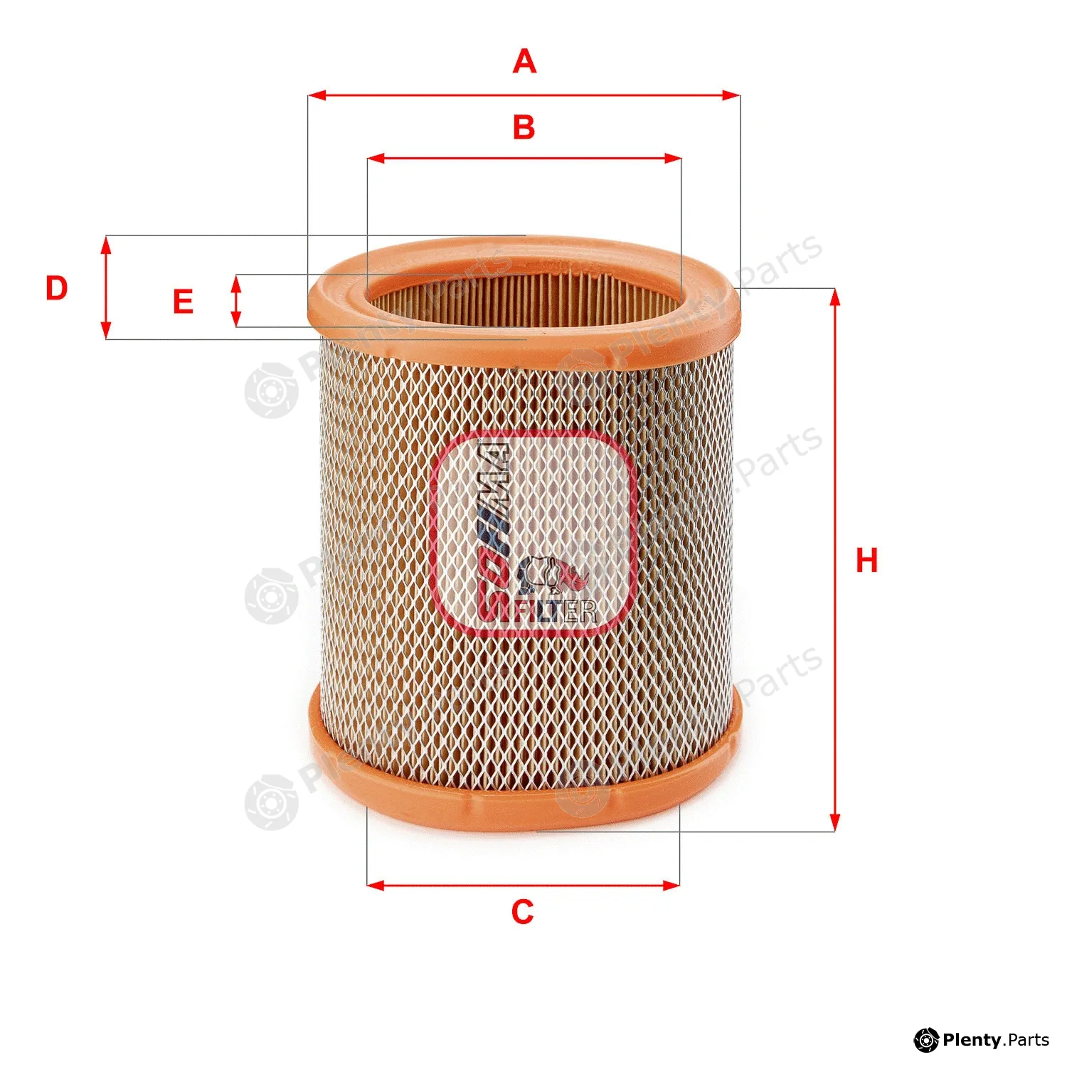 Sofima S7258A — Air Filter