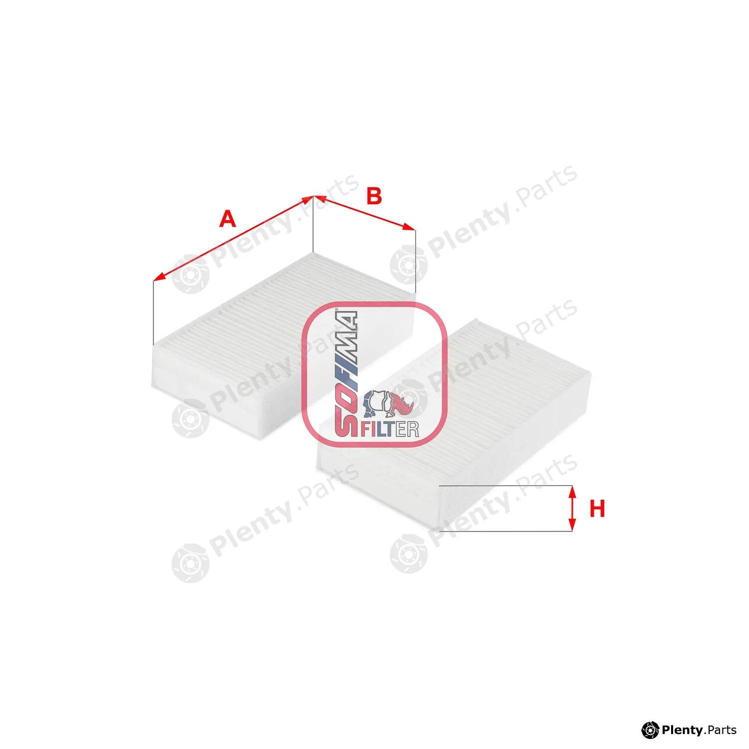 Sofima S3253C — Filter, cabin air