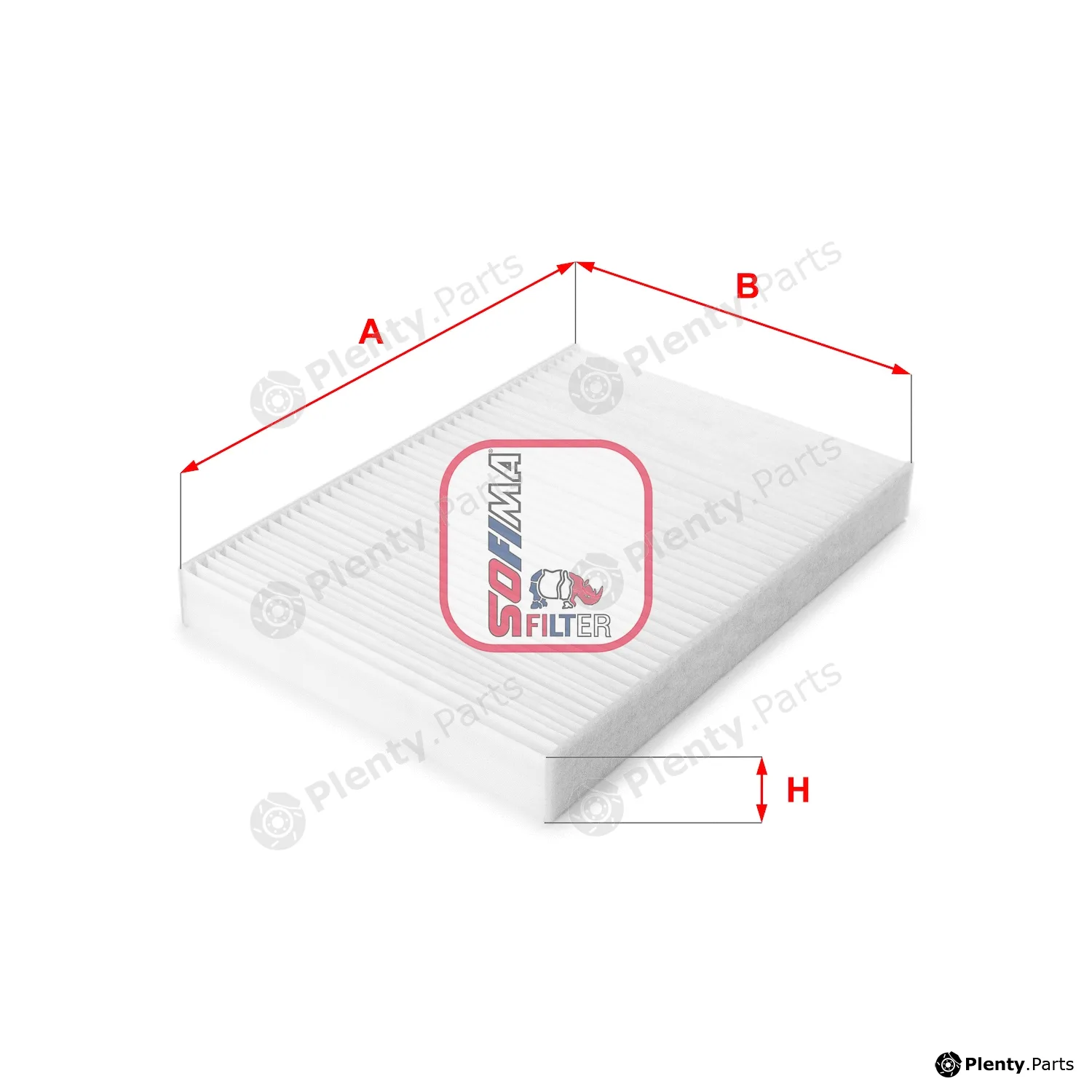 Sofima S3206C — Filter, cabin air