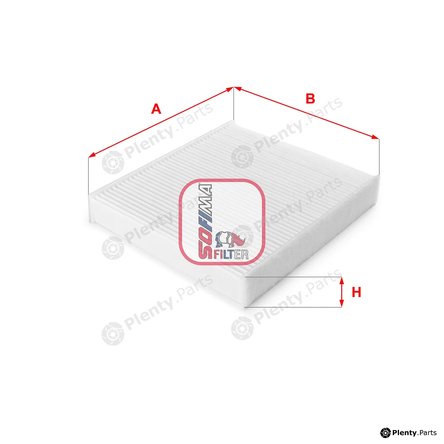 Sofima S3129C — Filter, cabin air