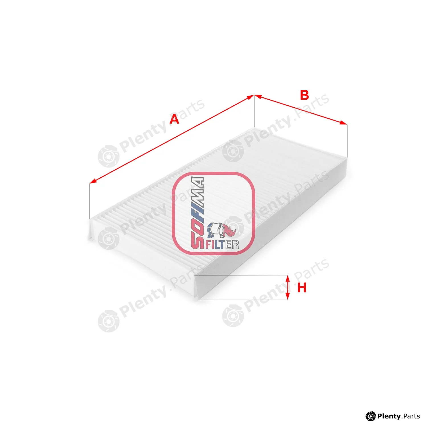 Sofima S3034C — Filter, cabin air