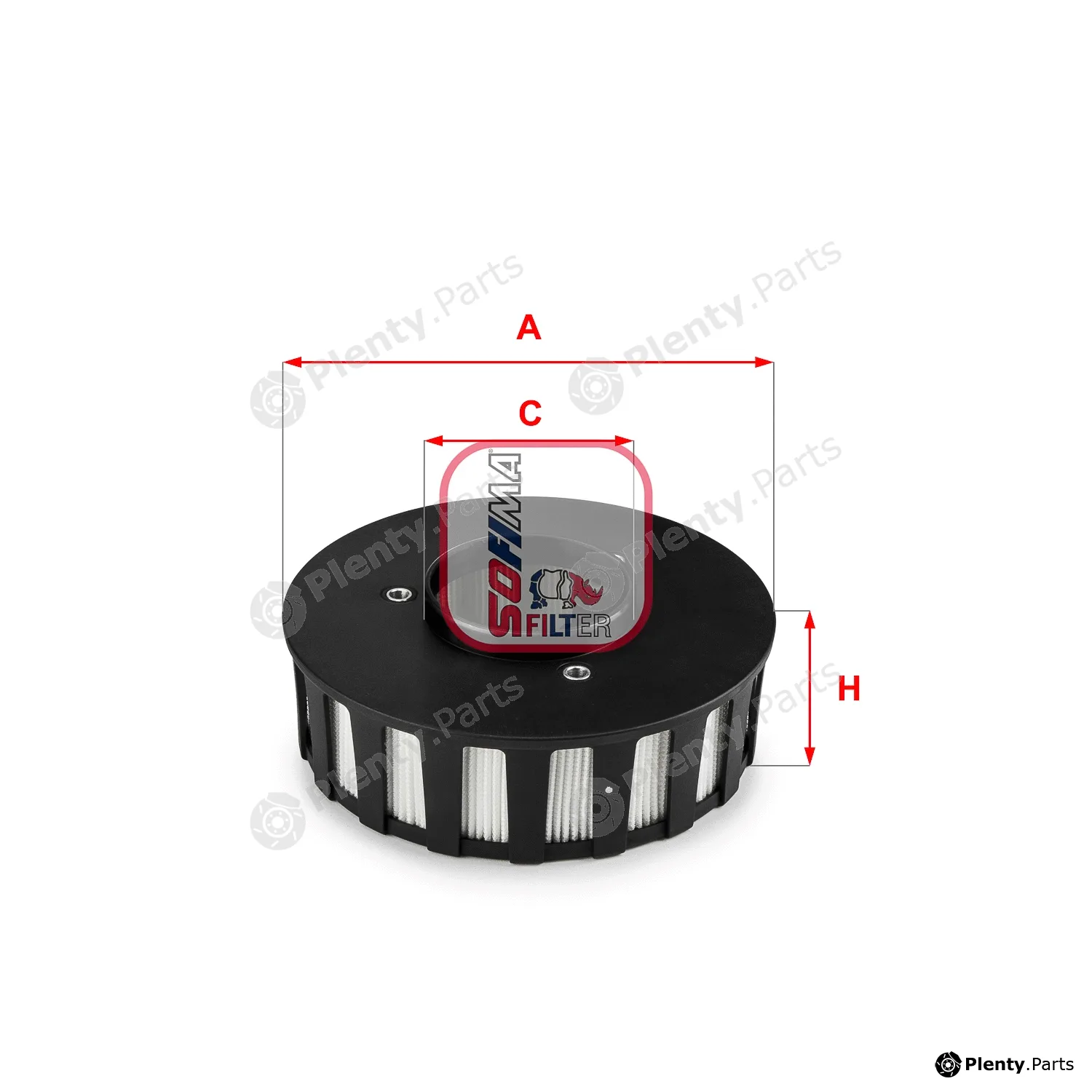 Sofima S7686A — Filter, crankcase ventilation