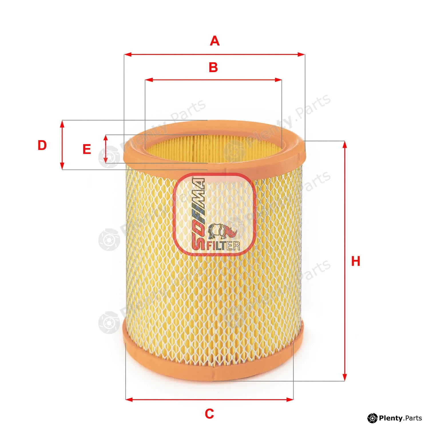 Sofima S7196A — Air Filter
