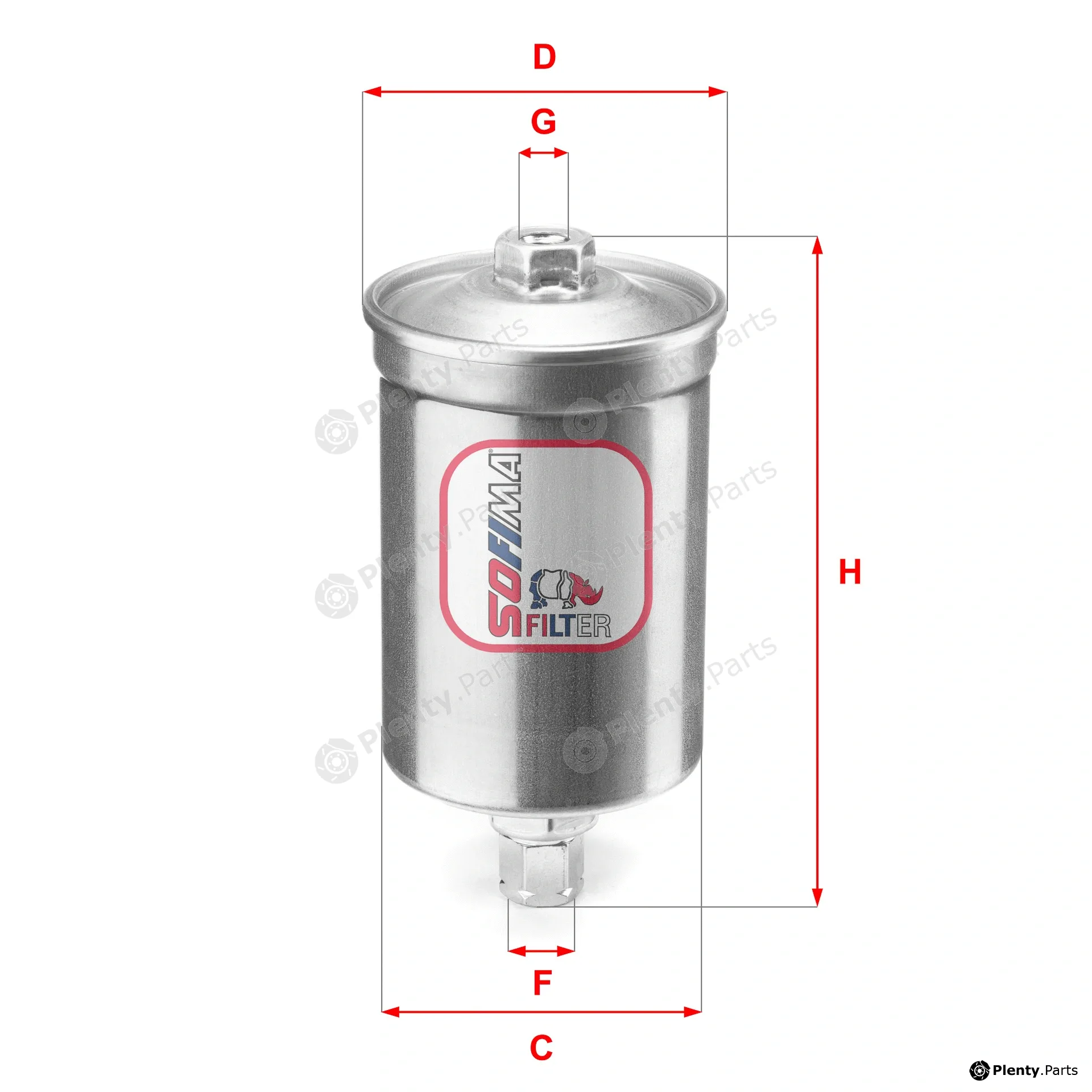 Sofima S1507B — Fuel Filter