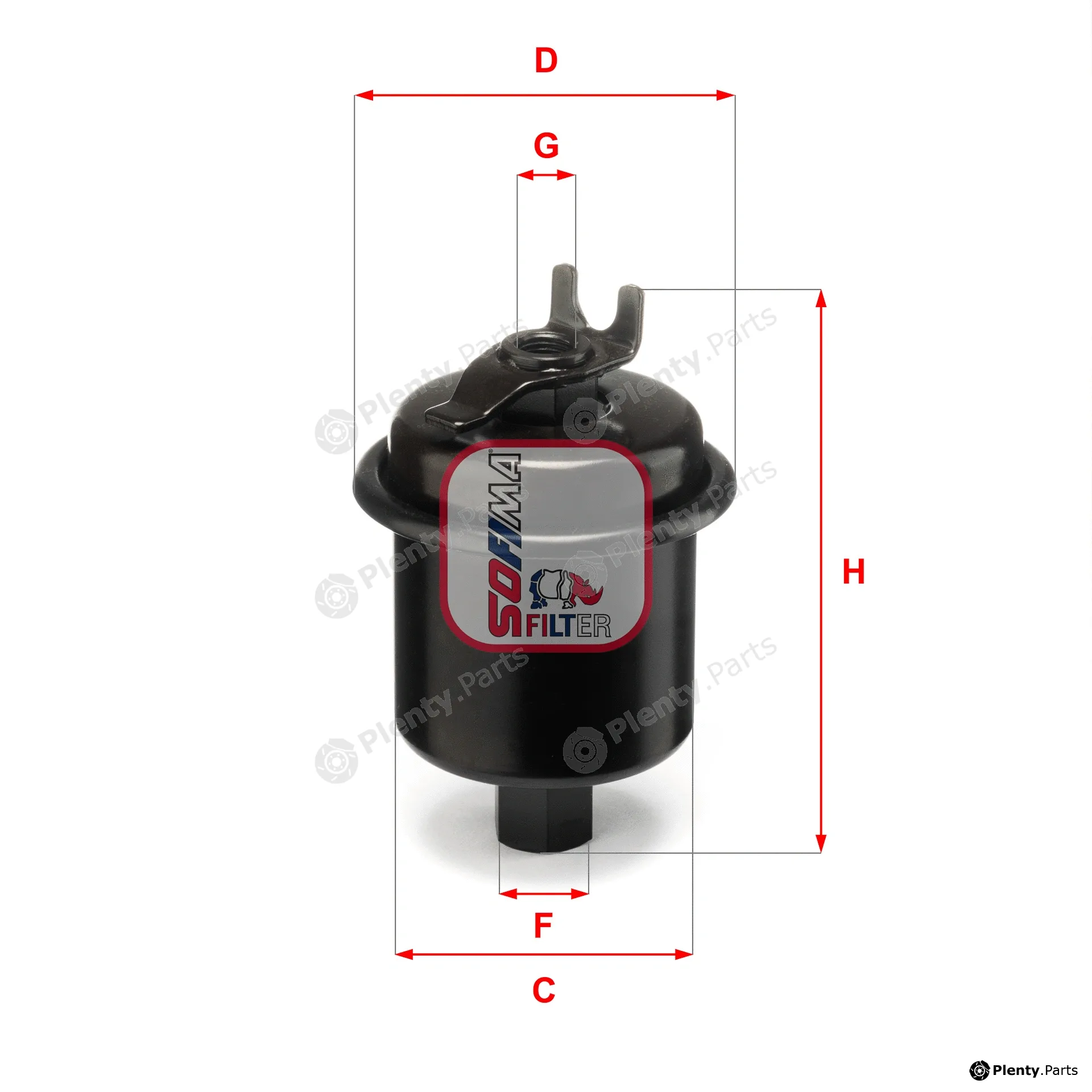 Sofima S1621B — Fuel Filter