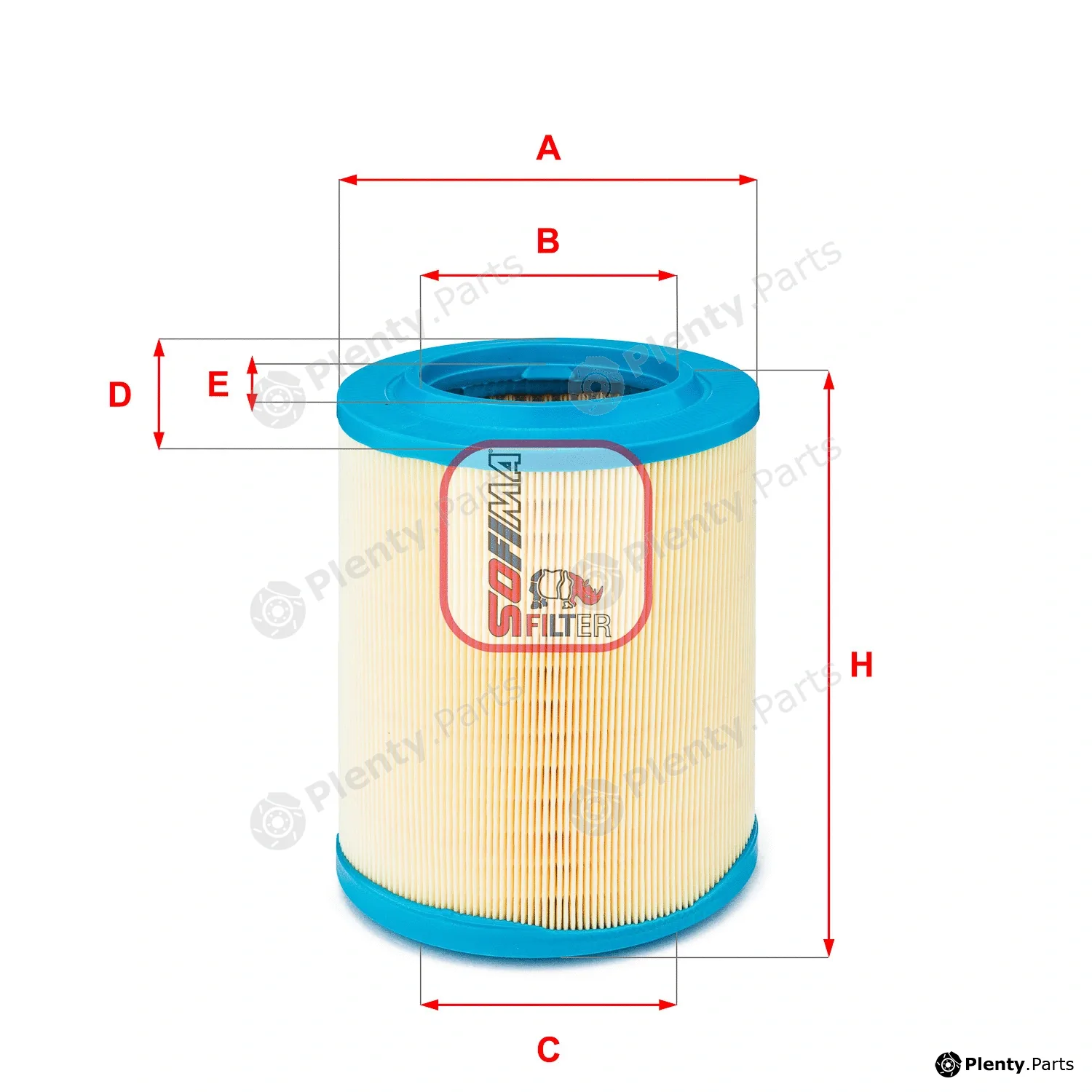 Sofima S7606A — Air Filter