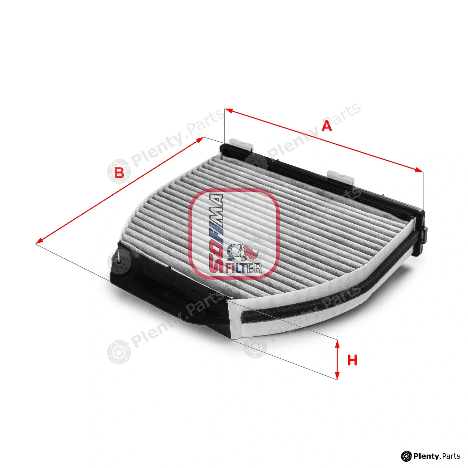 Sofima S4163CA — Filter, cabin air