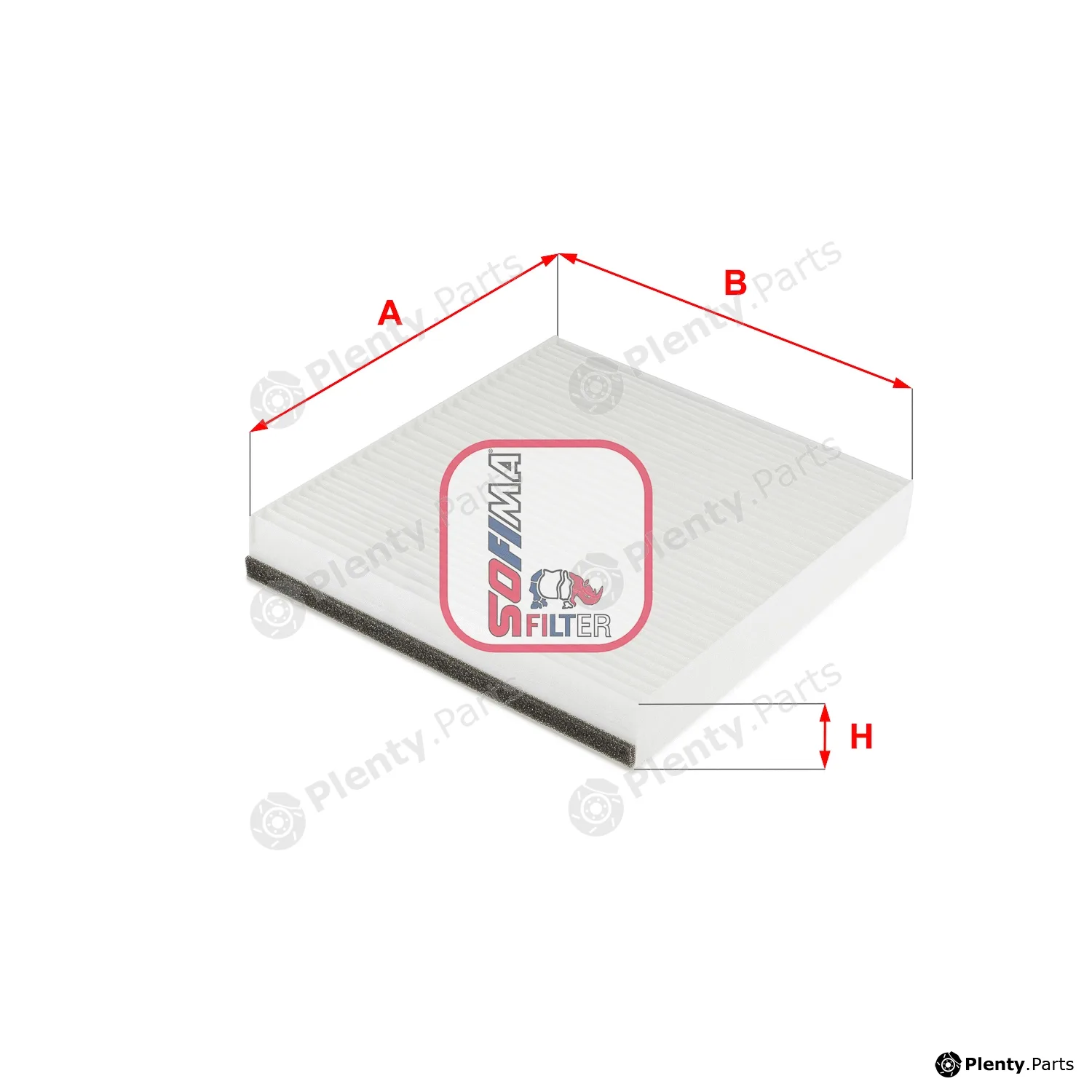Sofima S3260C — Filter, cabin air