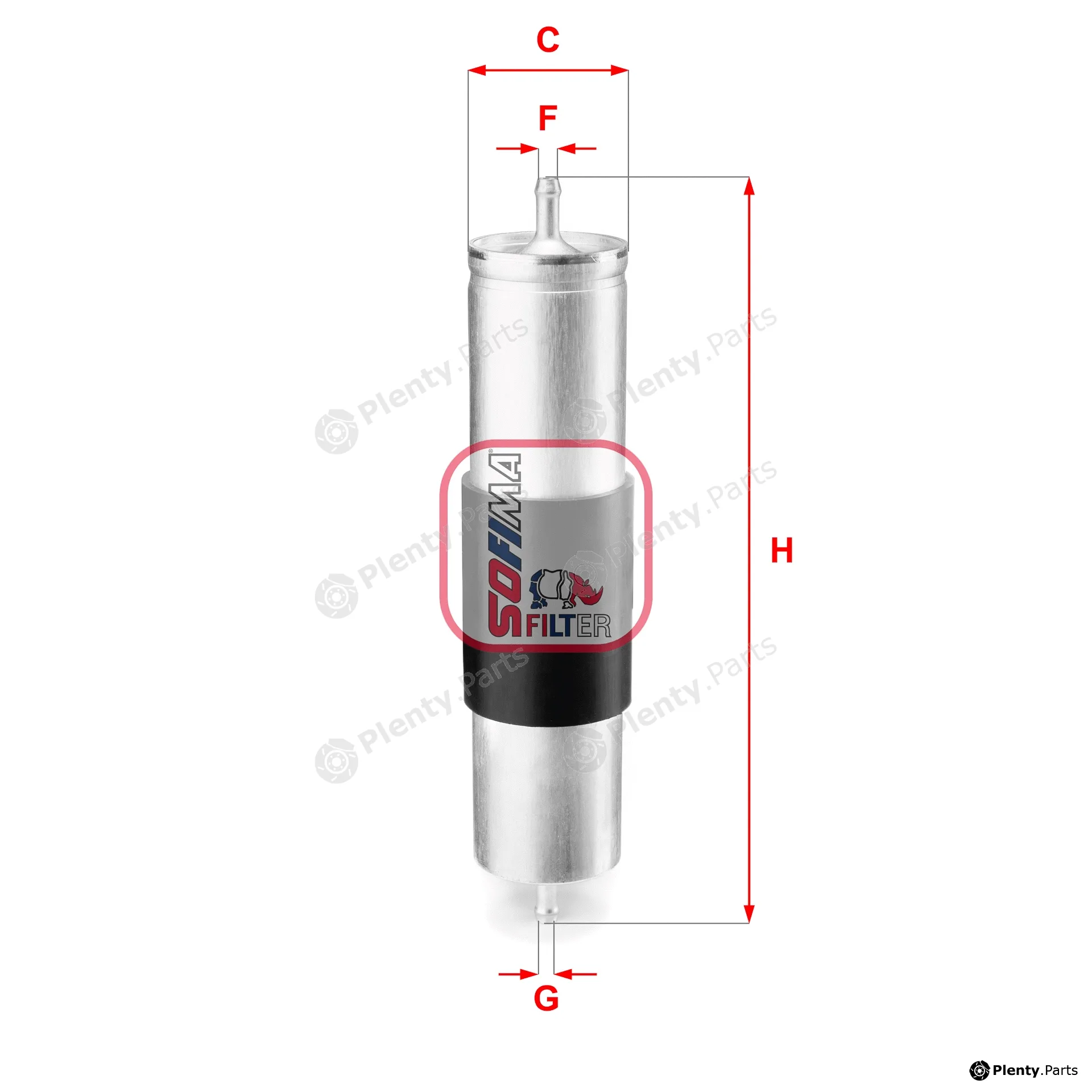 Sofima S1839B — Fuel Filter
