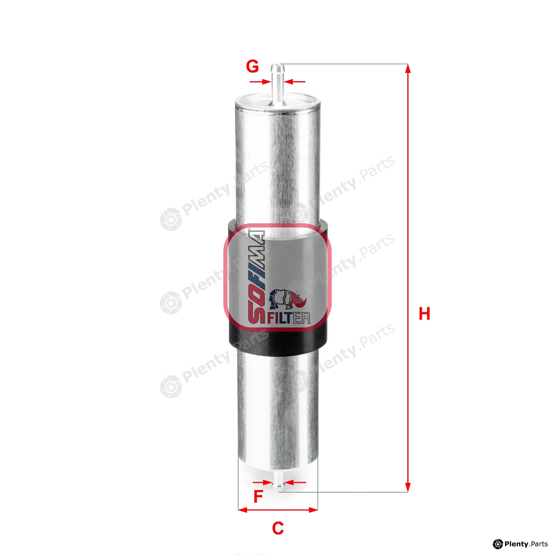 Sofima S1569B — Fuel Filter