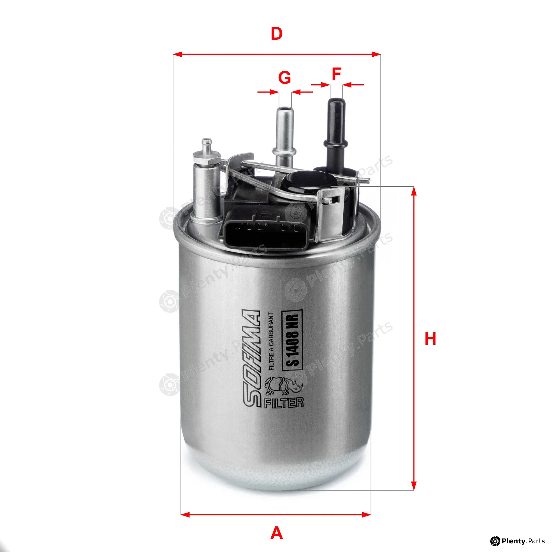 Sofima S1408NR — Fuel Filter